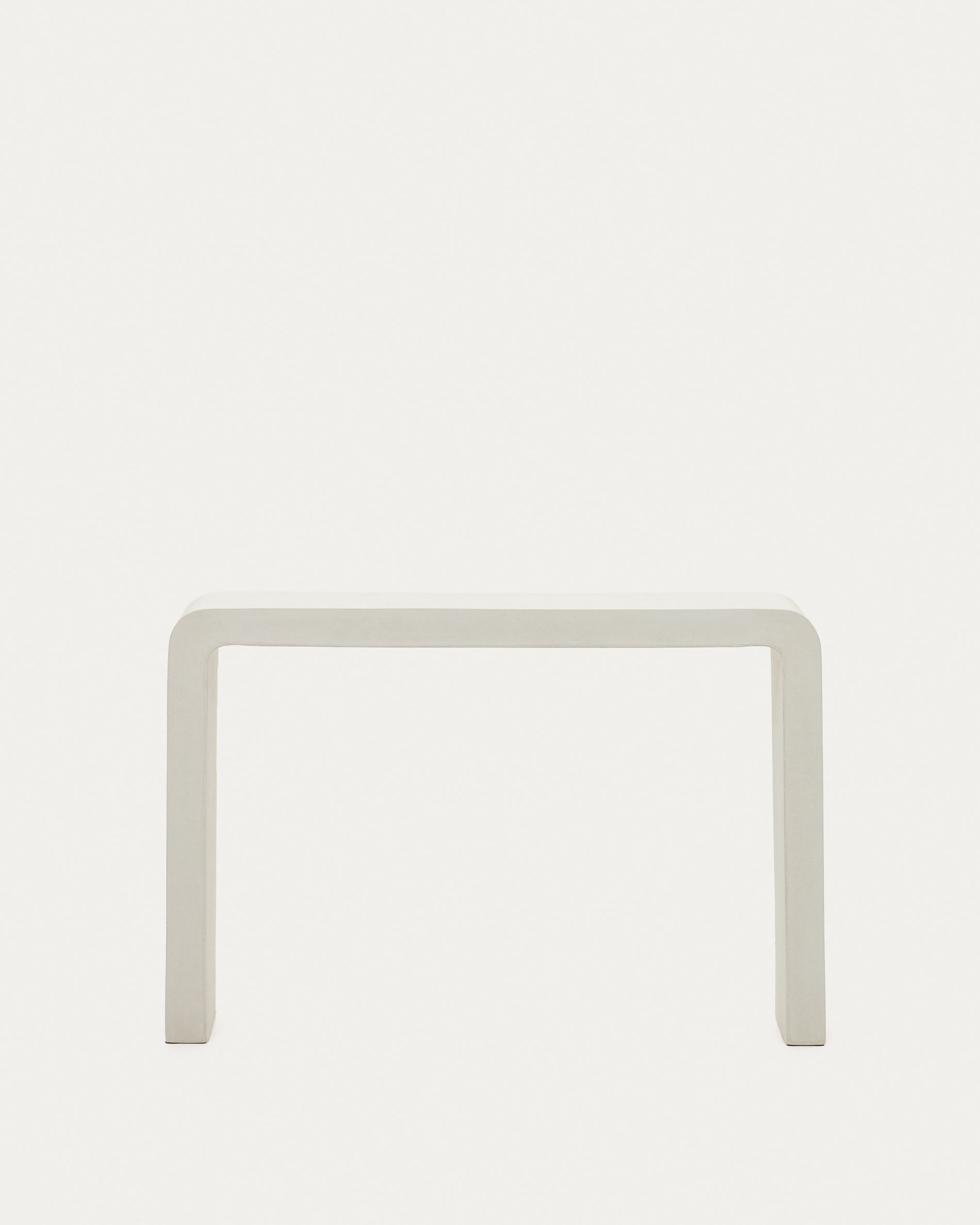 Aiguablava console in white cement, 120 x 80 cm - Product View