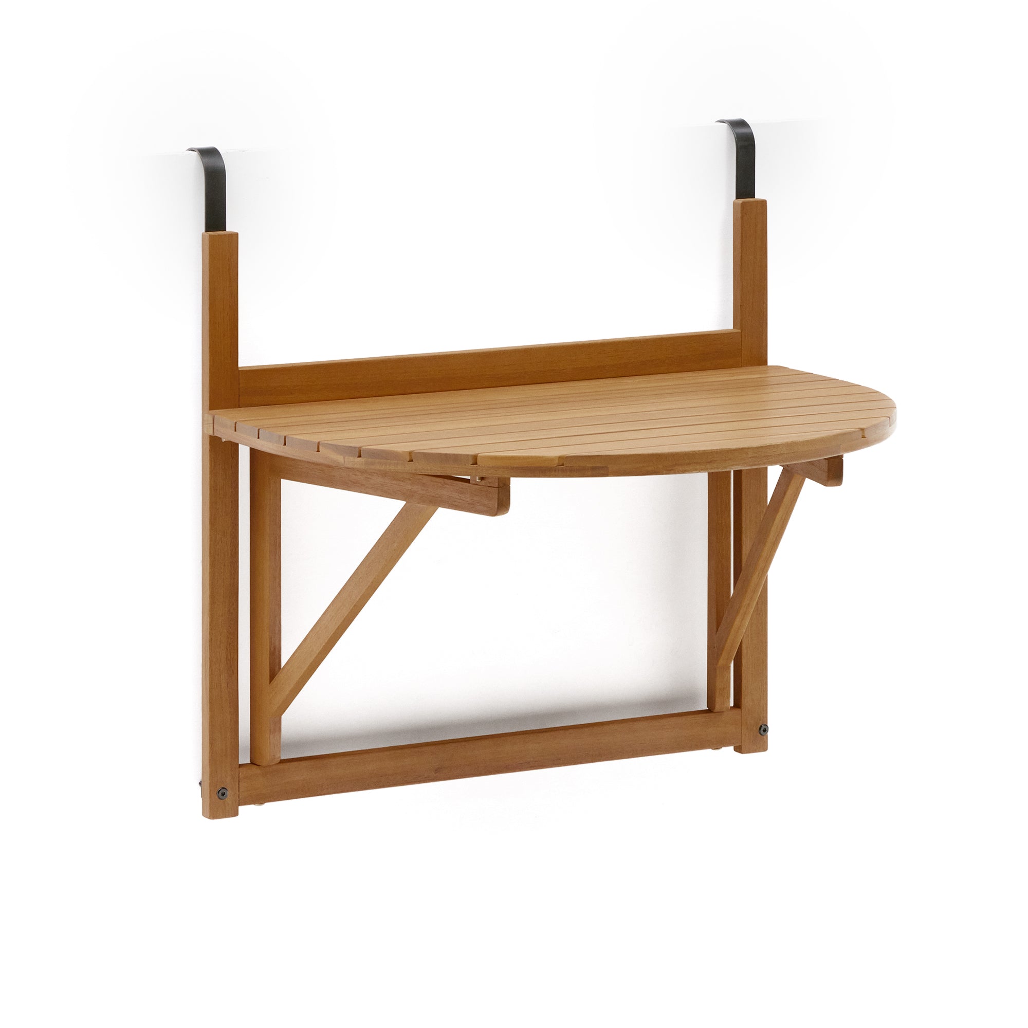 Amarilis folding balcony table made from solid acacia wood, 50 x 70 cm FSC 100% - Product Image