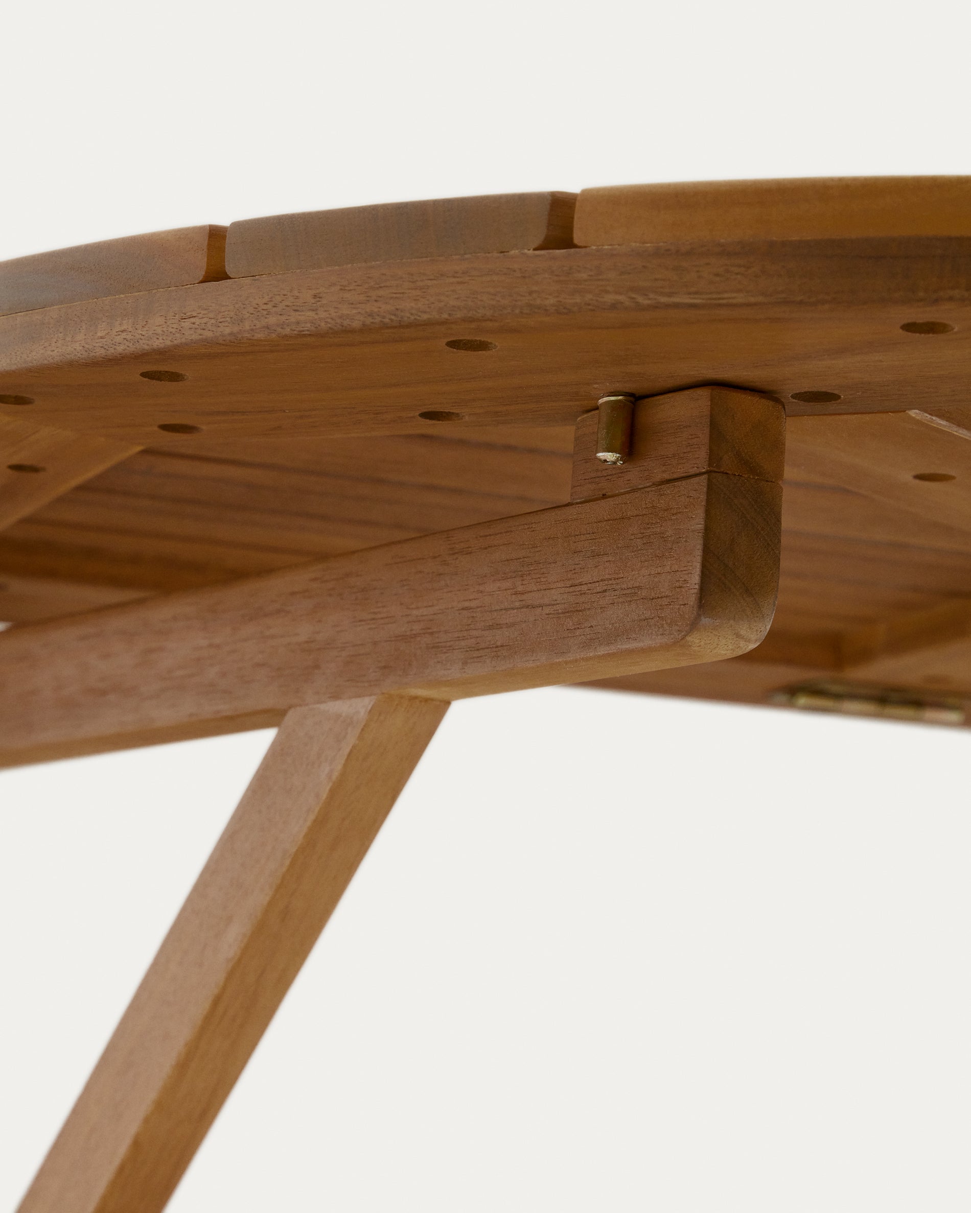 Amarilis folding balcony table made from solid acacia wood, 50 x 70 cm FSC 100% - Detail