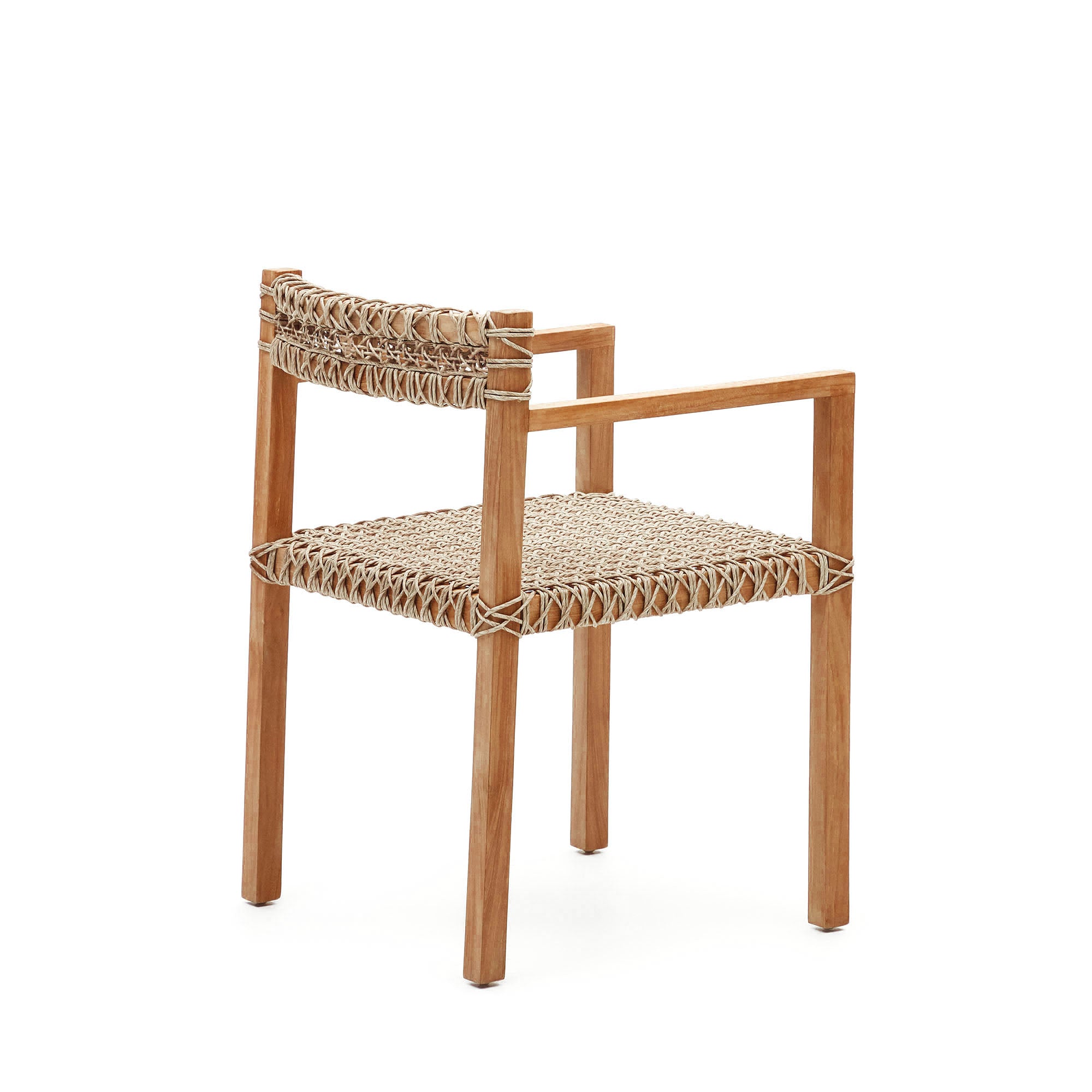 Giverola solid teak chair - Product Image