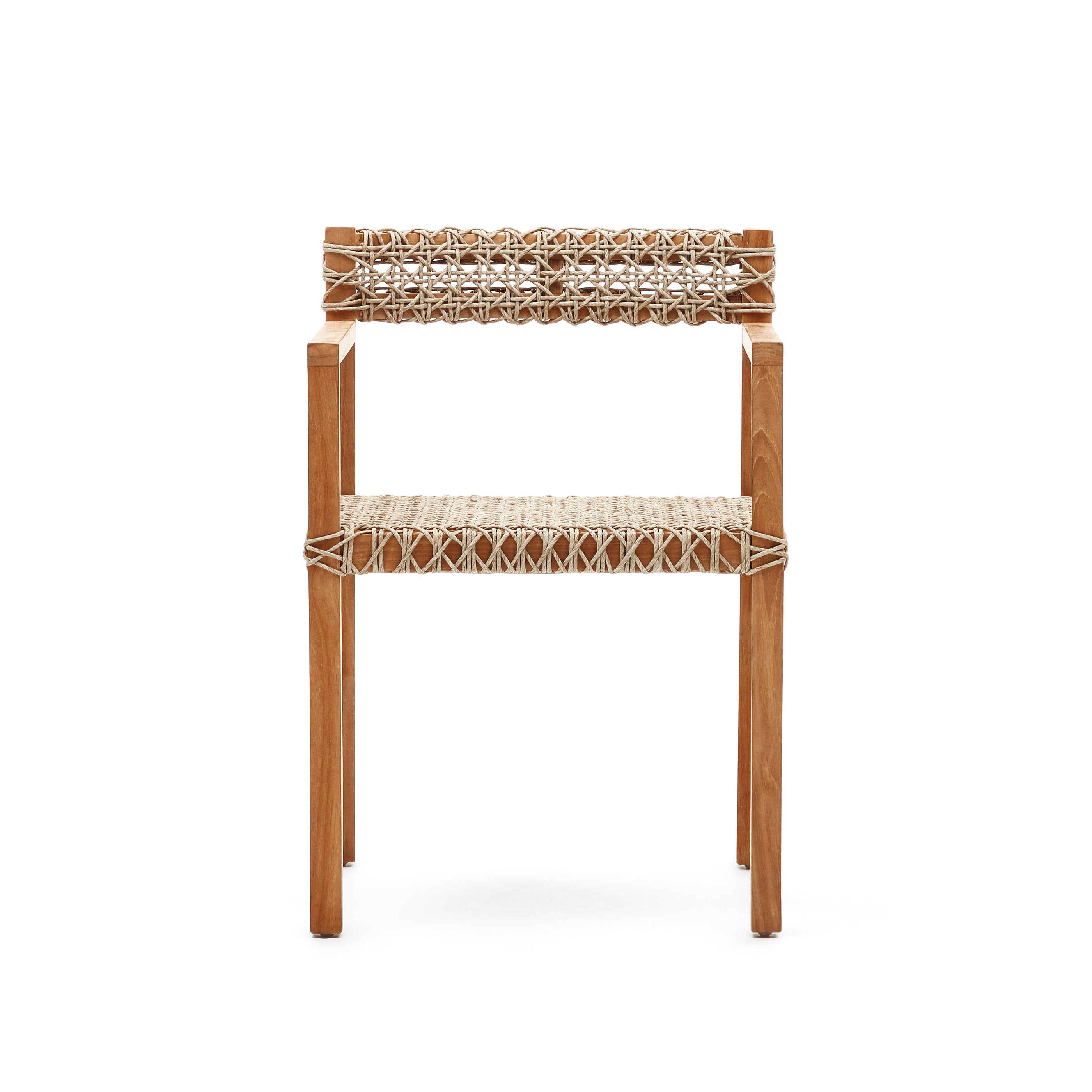 Giverola solid teak chair - Product Image