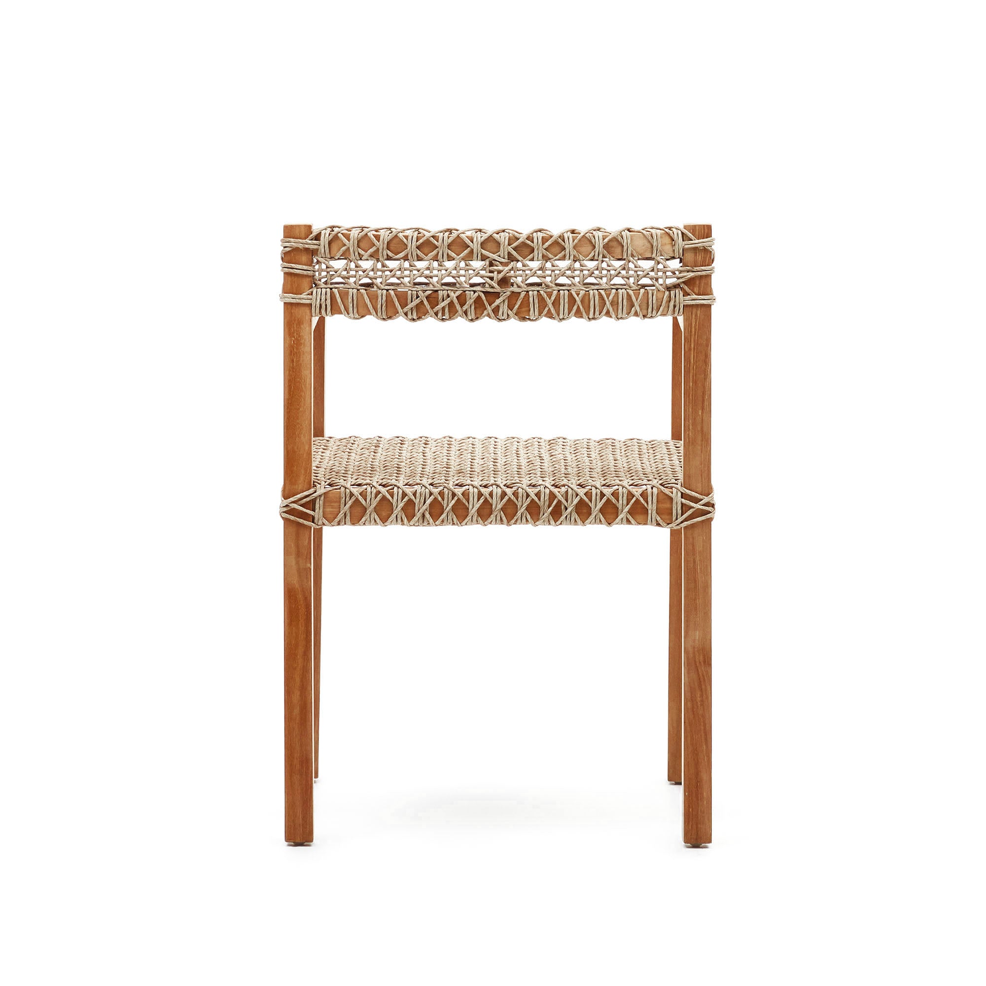 Giverola solid teak chair - Product Image