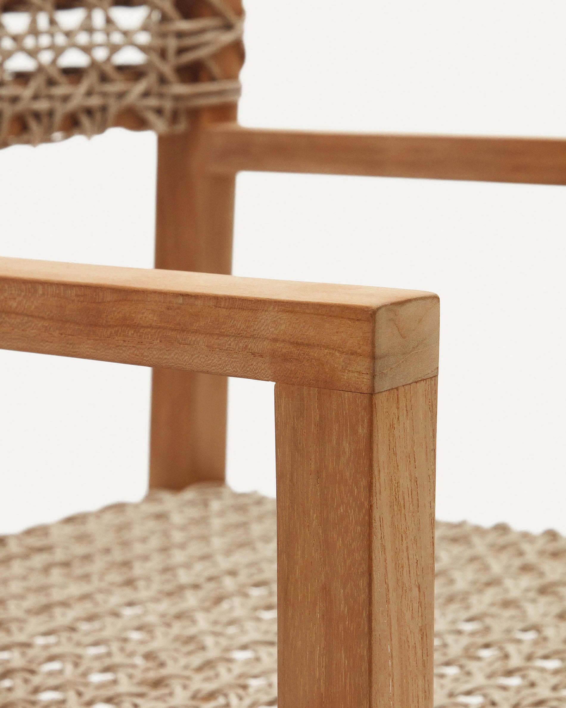 Giverola solid teak chair - Detail