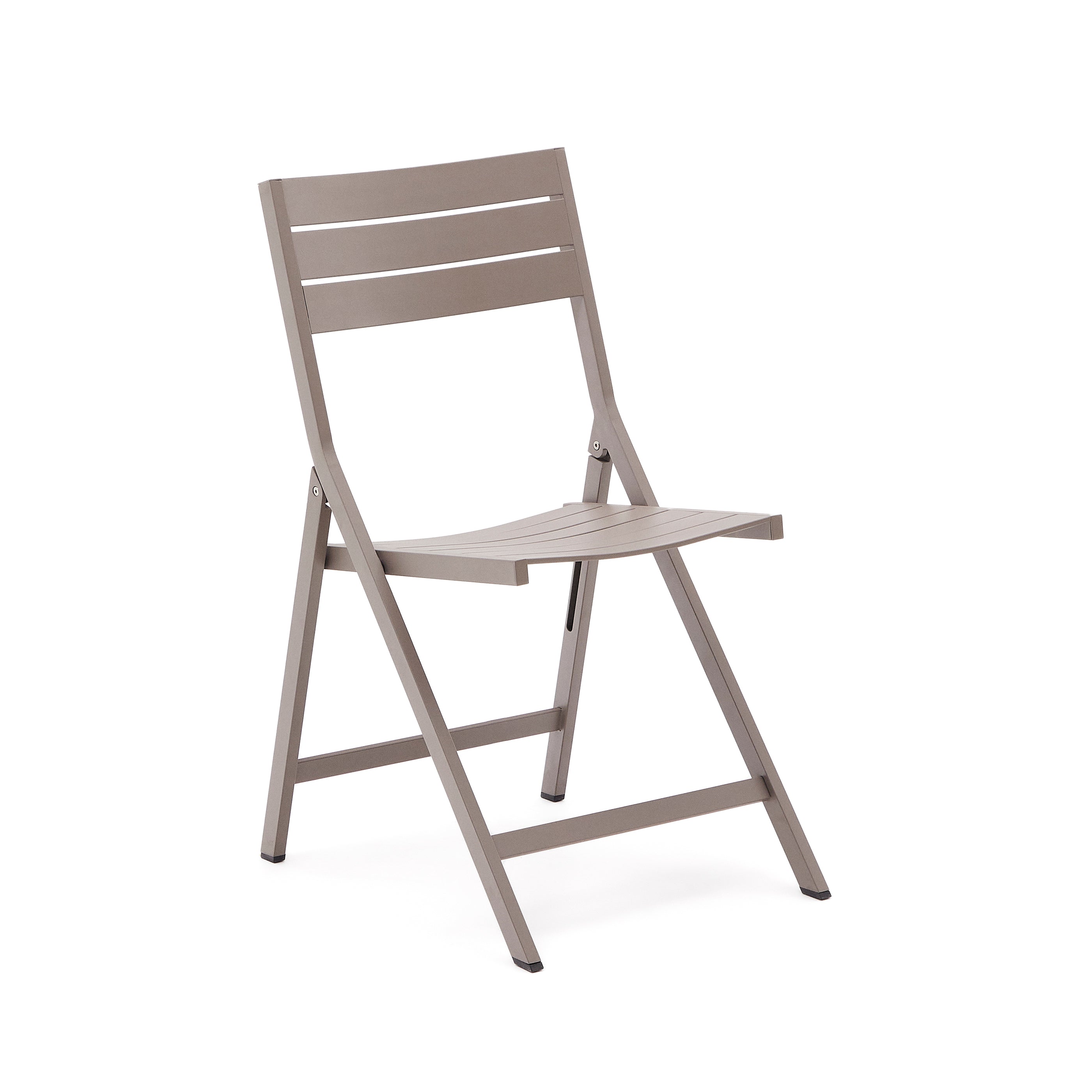 Torreta összecsukható kültéri szék alumíniumból, matt barna befejezéssel