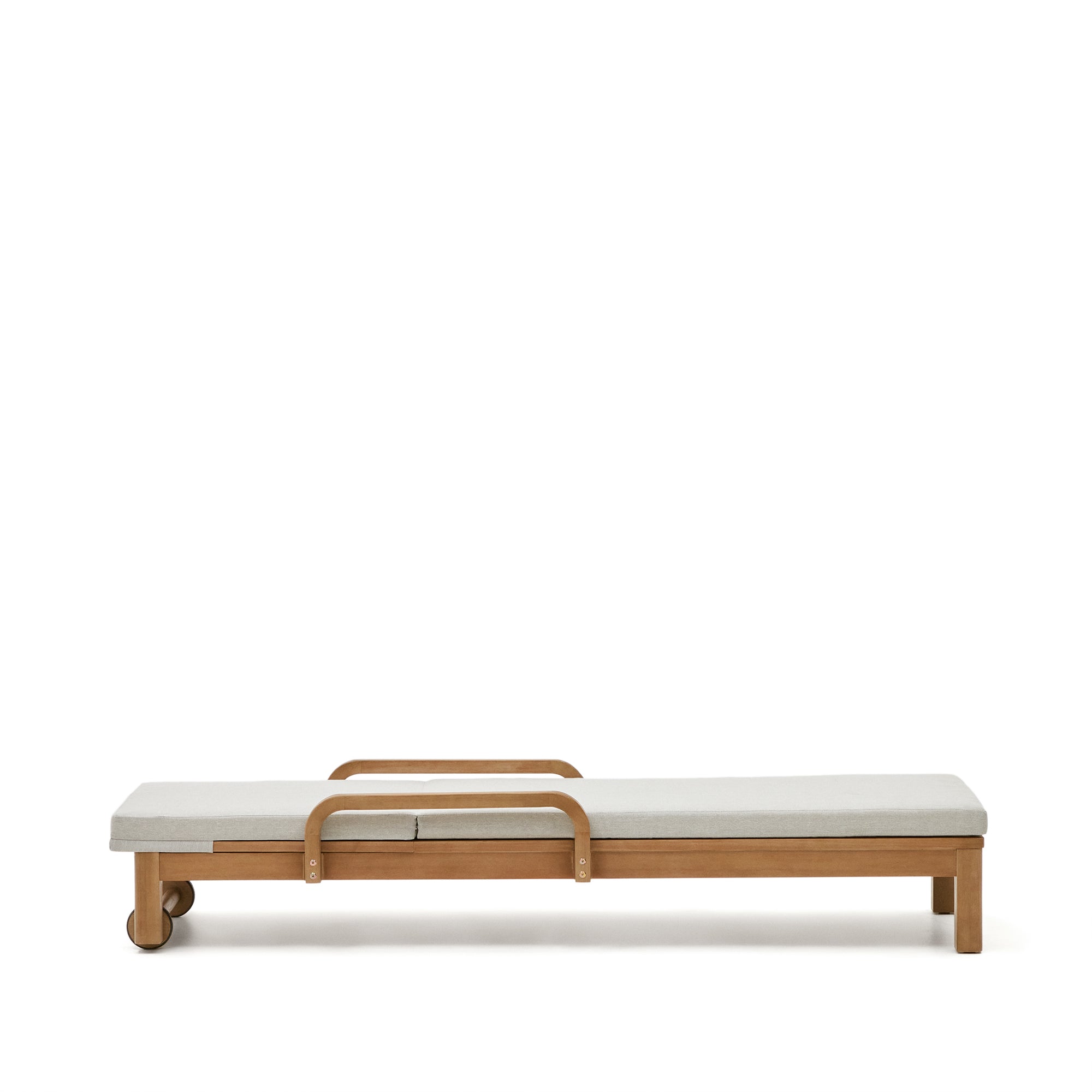 Sonsaura sun lounger made from solid eucalyptus wood FSC 100% - Product Image