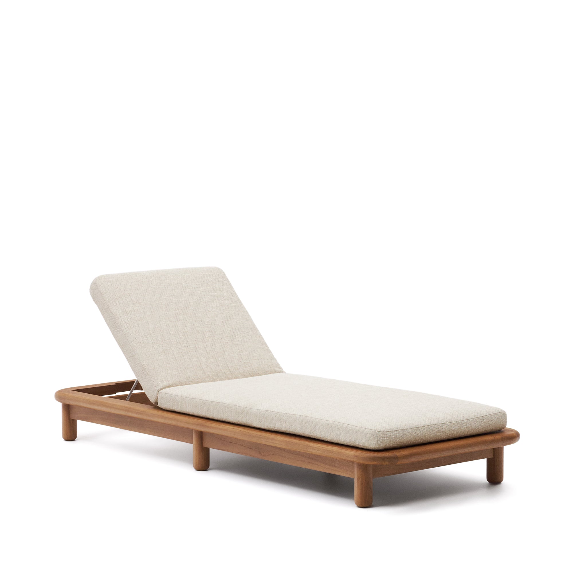 Turqueta sun lounger made from solid teak wood FSC 100% - Product Image