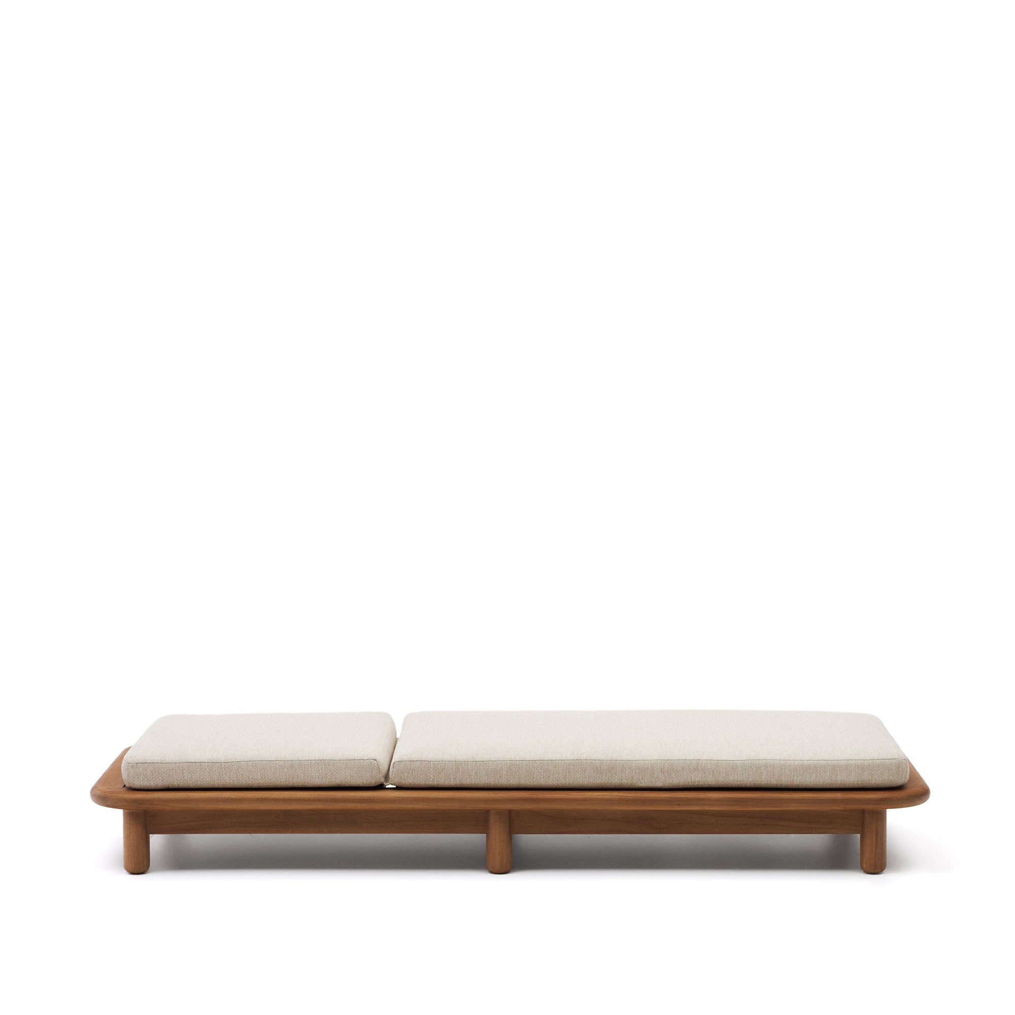 Turqueta sun lounger made from solid teak wood FSC 100% - Product Image