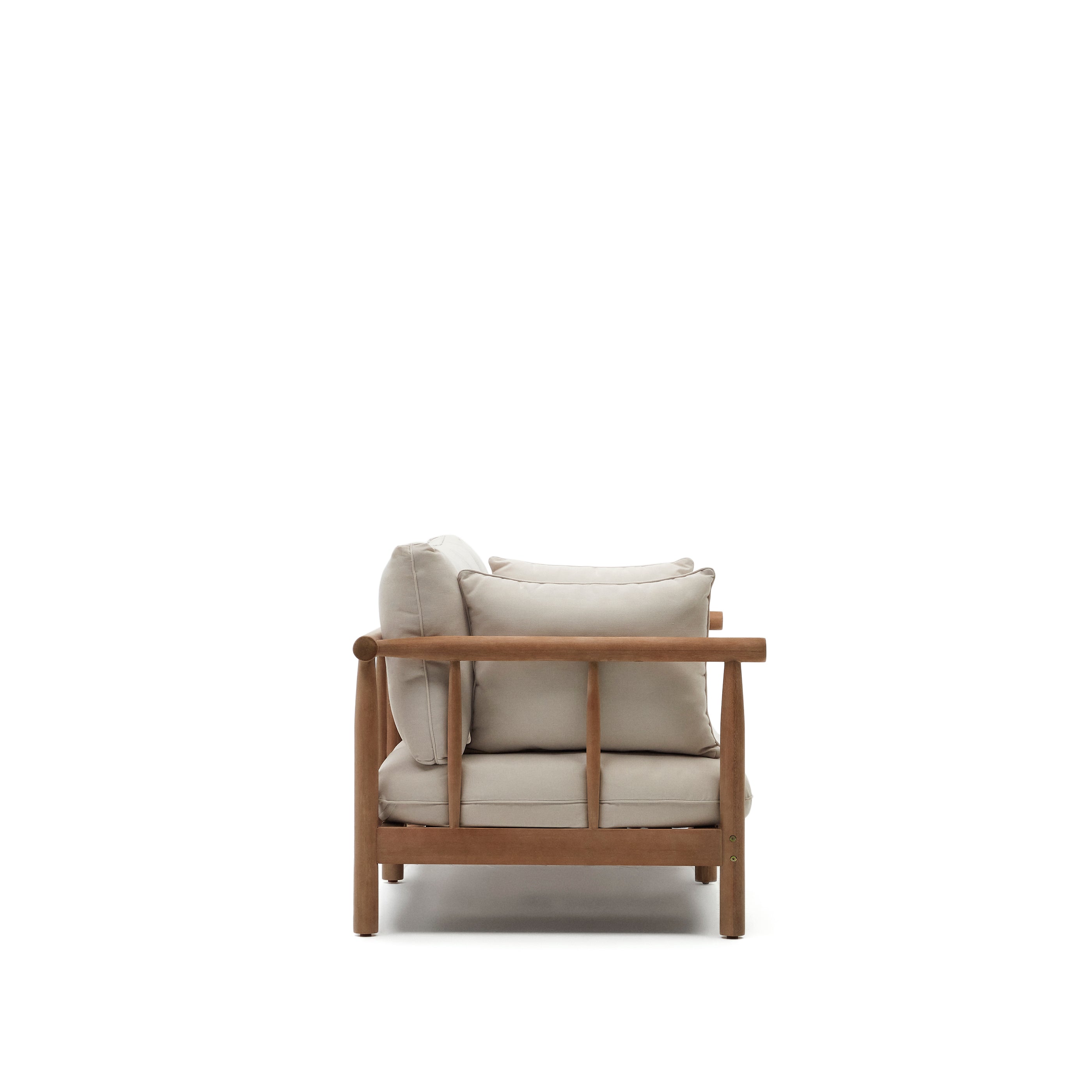 Sacova 2 seater sofa, made from solid eucalyptus wood 195 cm - Product Image