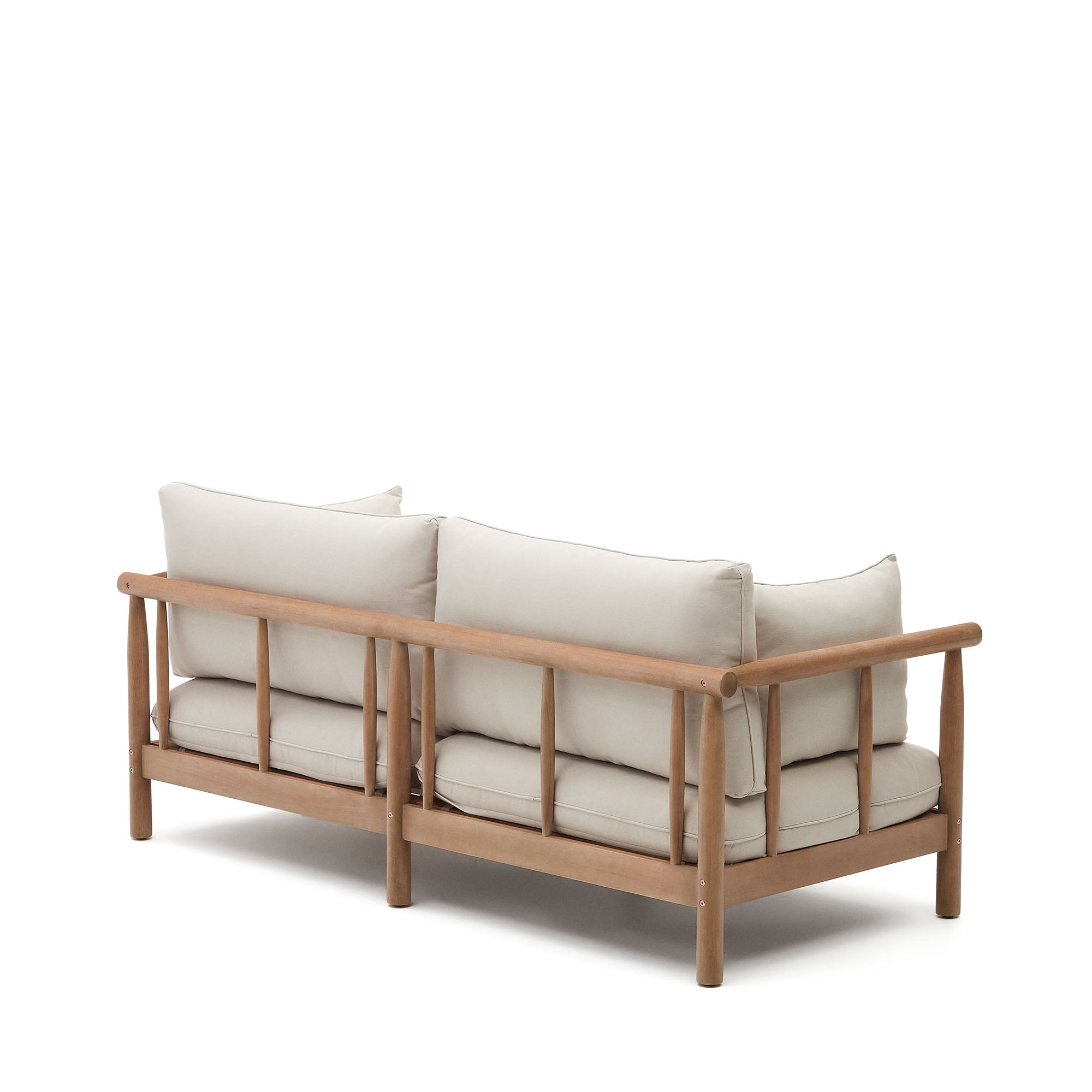 Sacova 2 seater sofa, made from solid eucalyptus wood 195 cm - Product Image