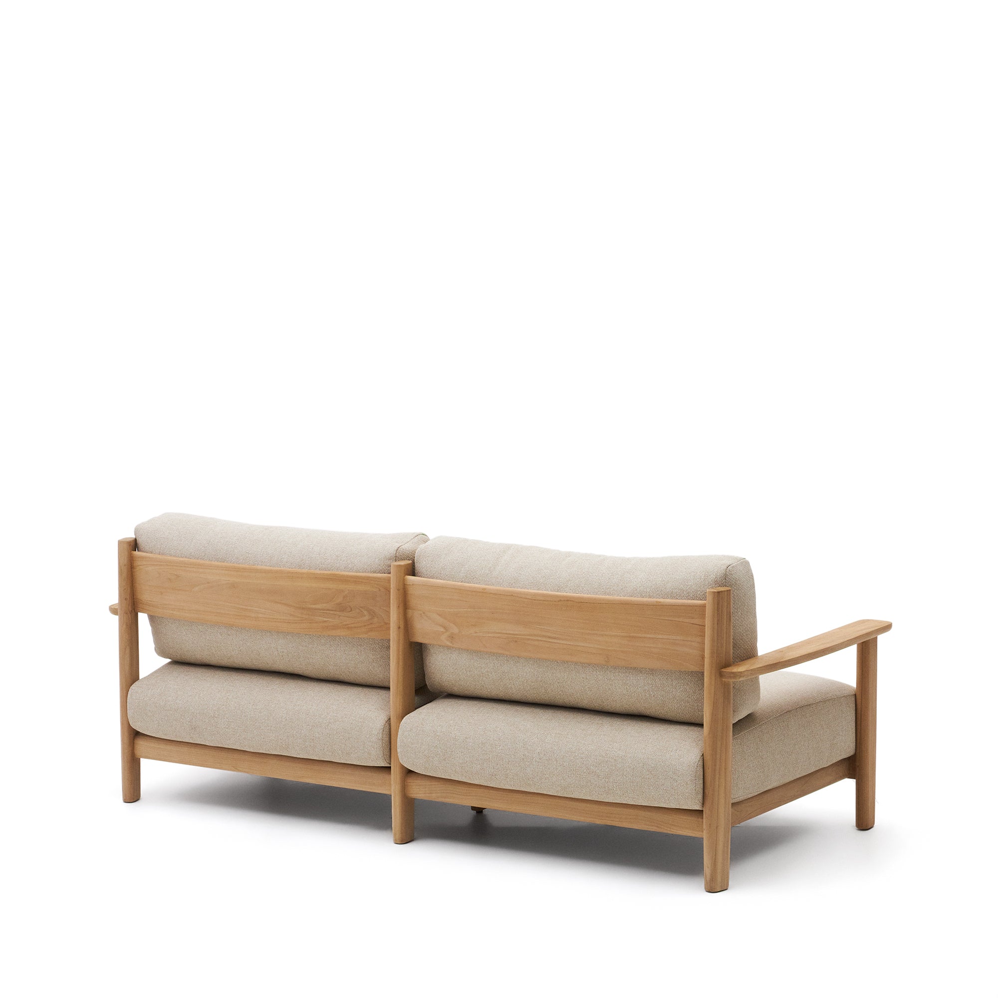 Tirant three-seater sofa, made of solid teak wood, 212 cm, 100% FSC