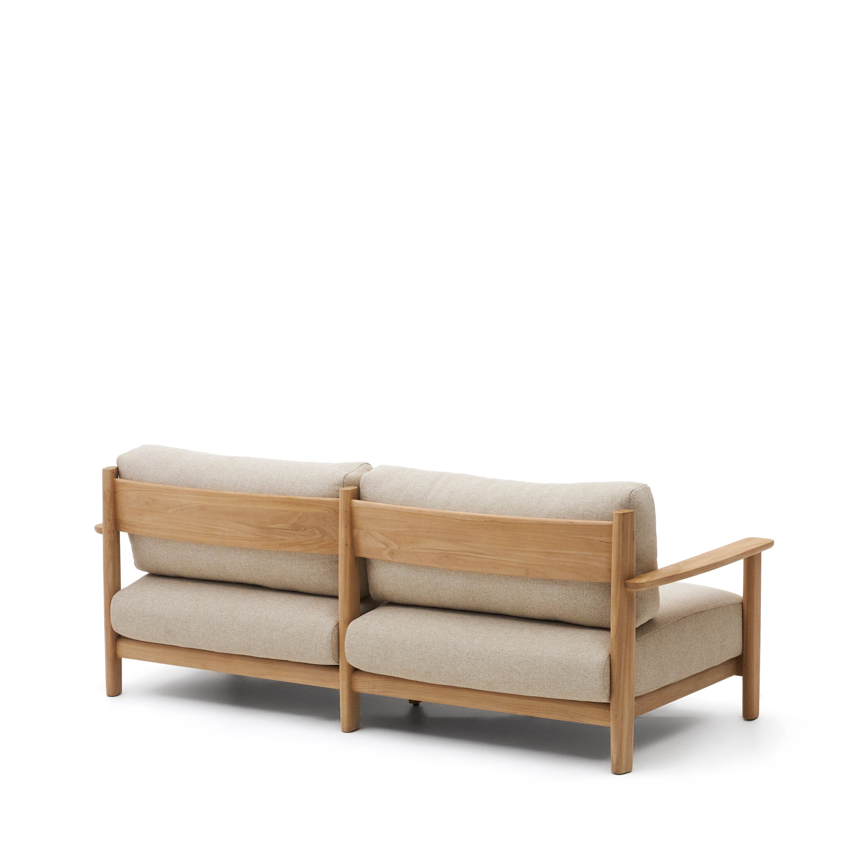 Tirant three-seater sofa, made of solid teak wood, 212 cm, 100% FSC