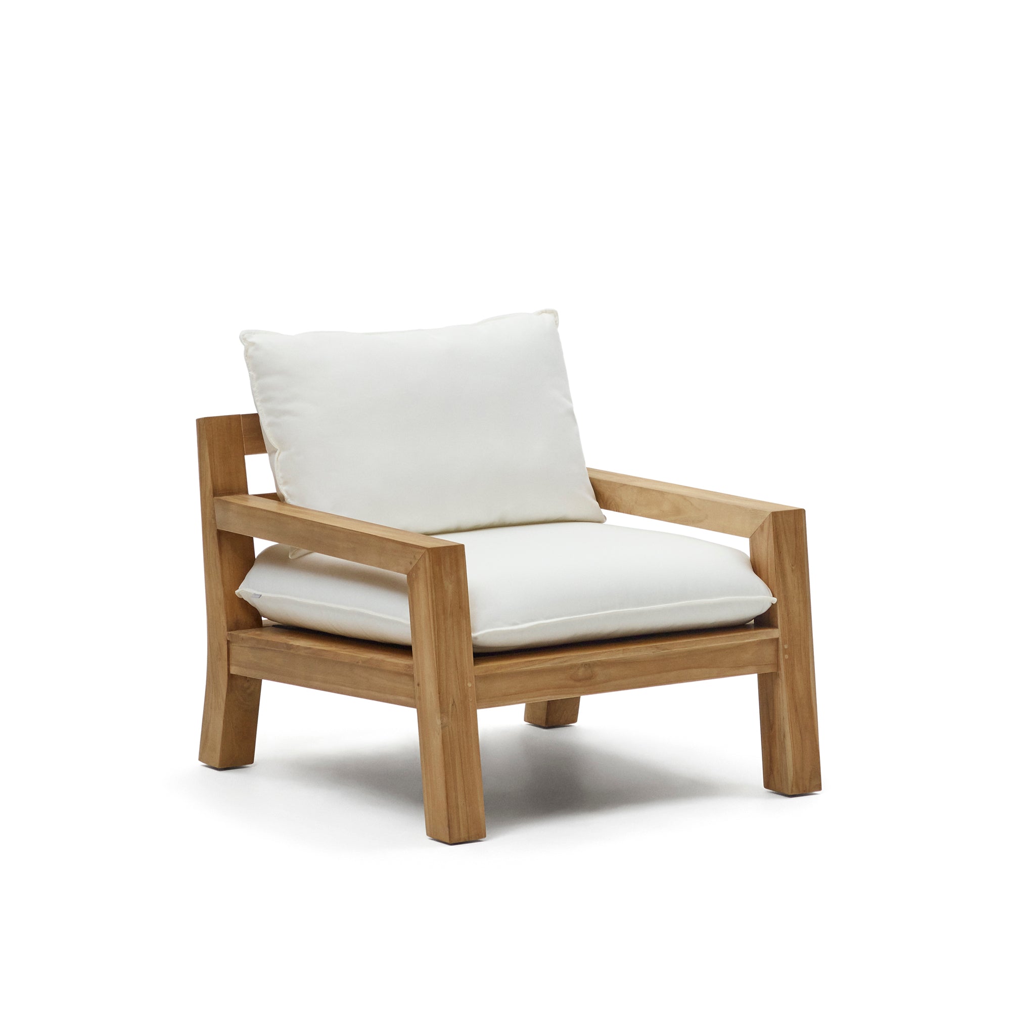Forcanera solid teak chair - Product Image