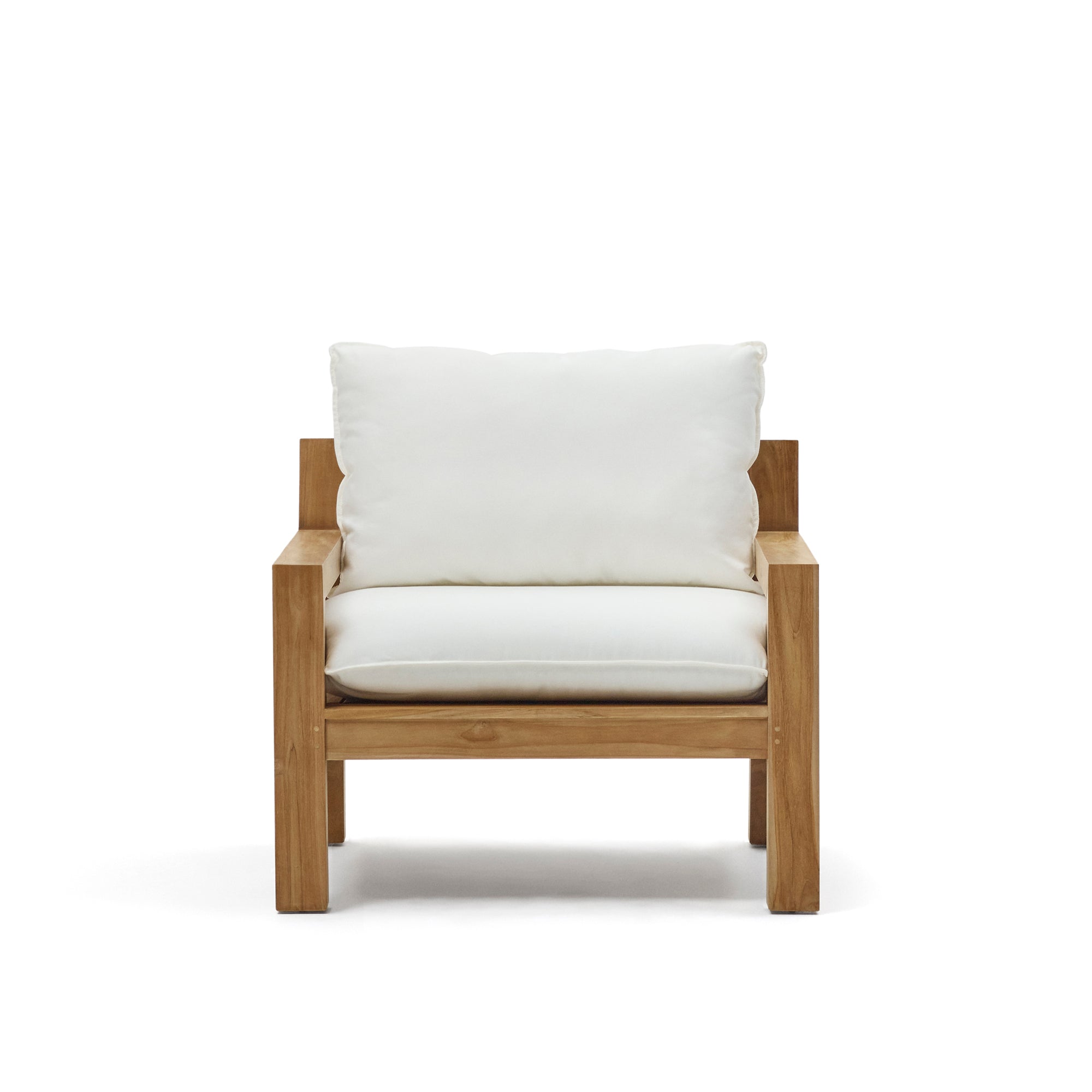 Forcanera solid teak chair - Product Image