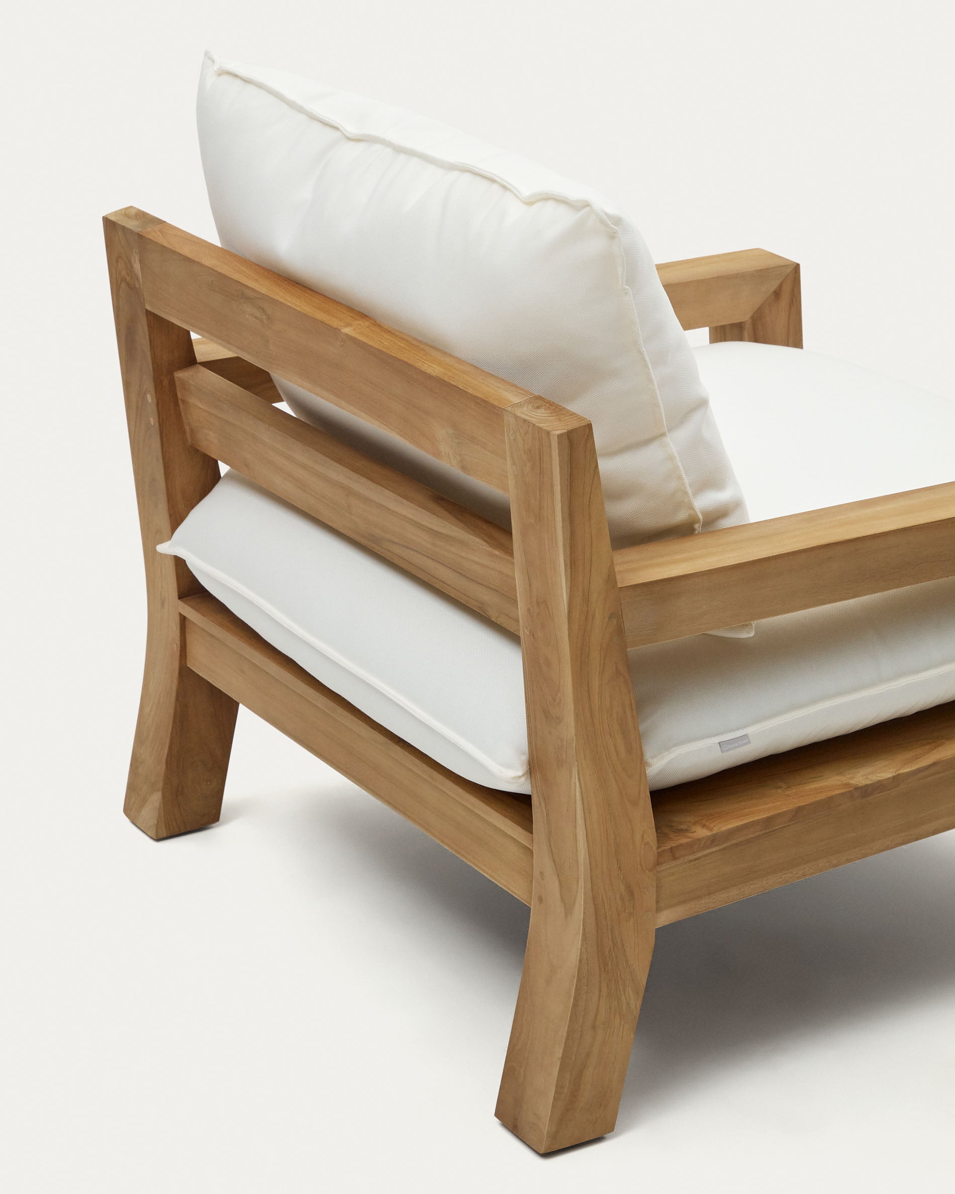 Forcanera solid teak chair - Detail