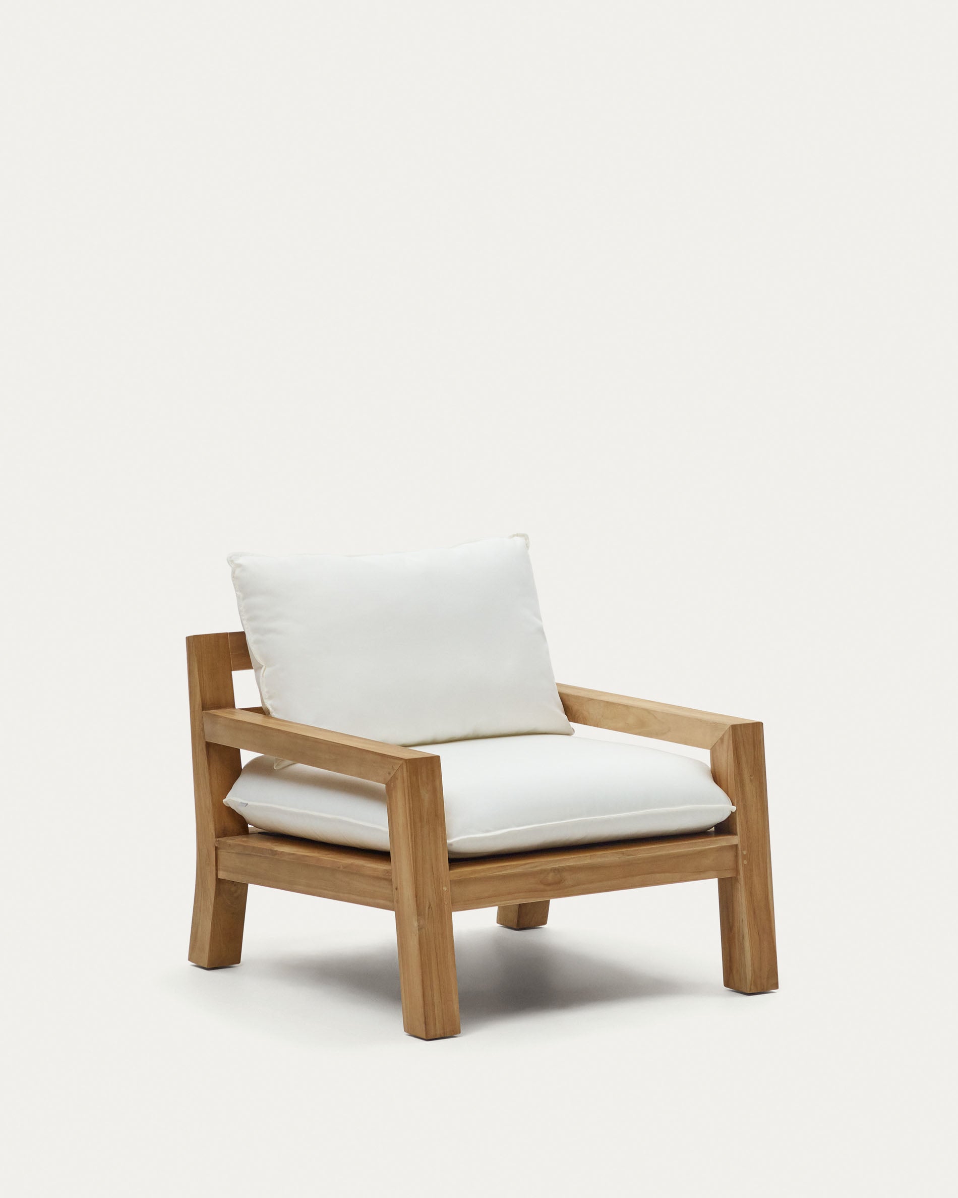 Forcanera solid teak chair - Product View