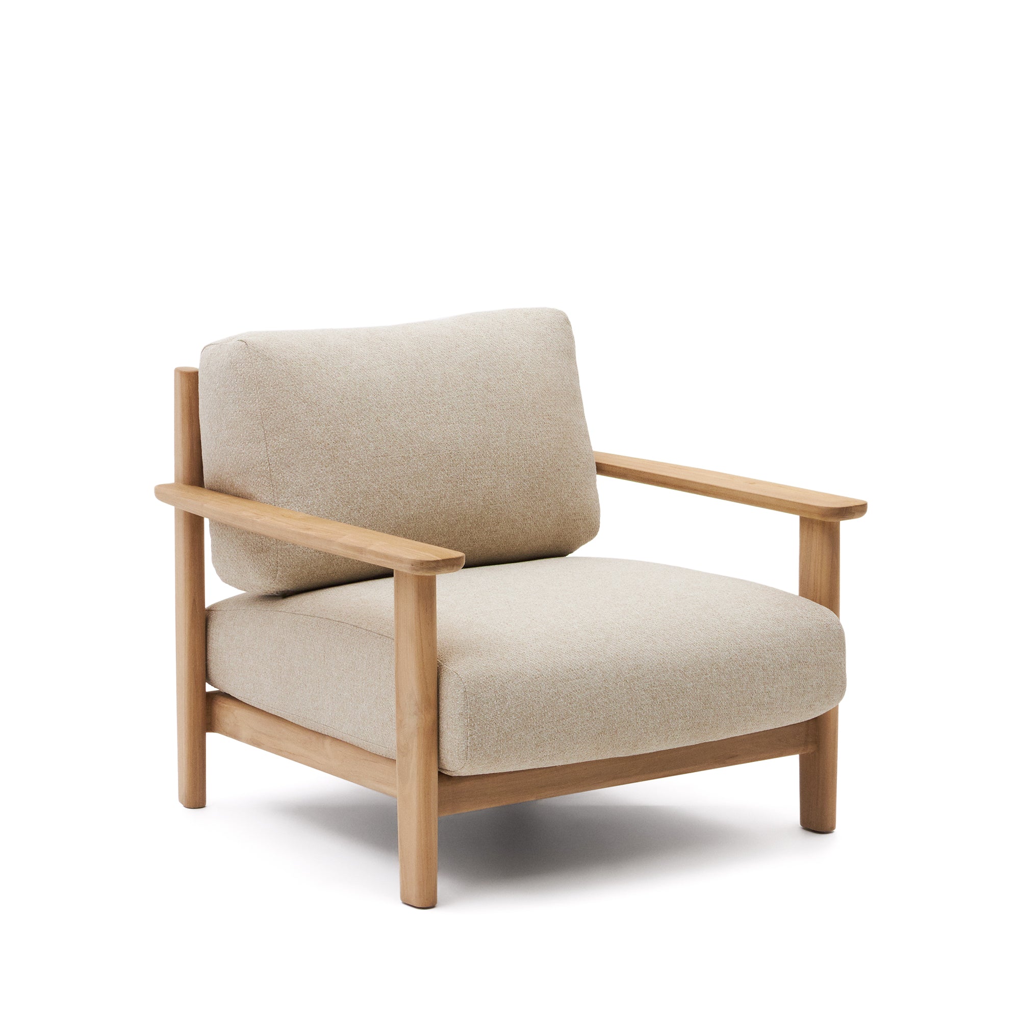 Tirant armchair, made of 100% FSC certified solid teak wood