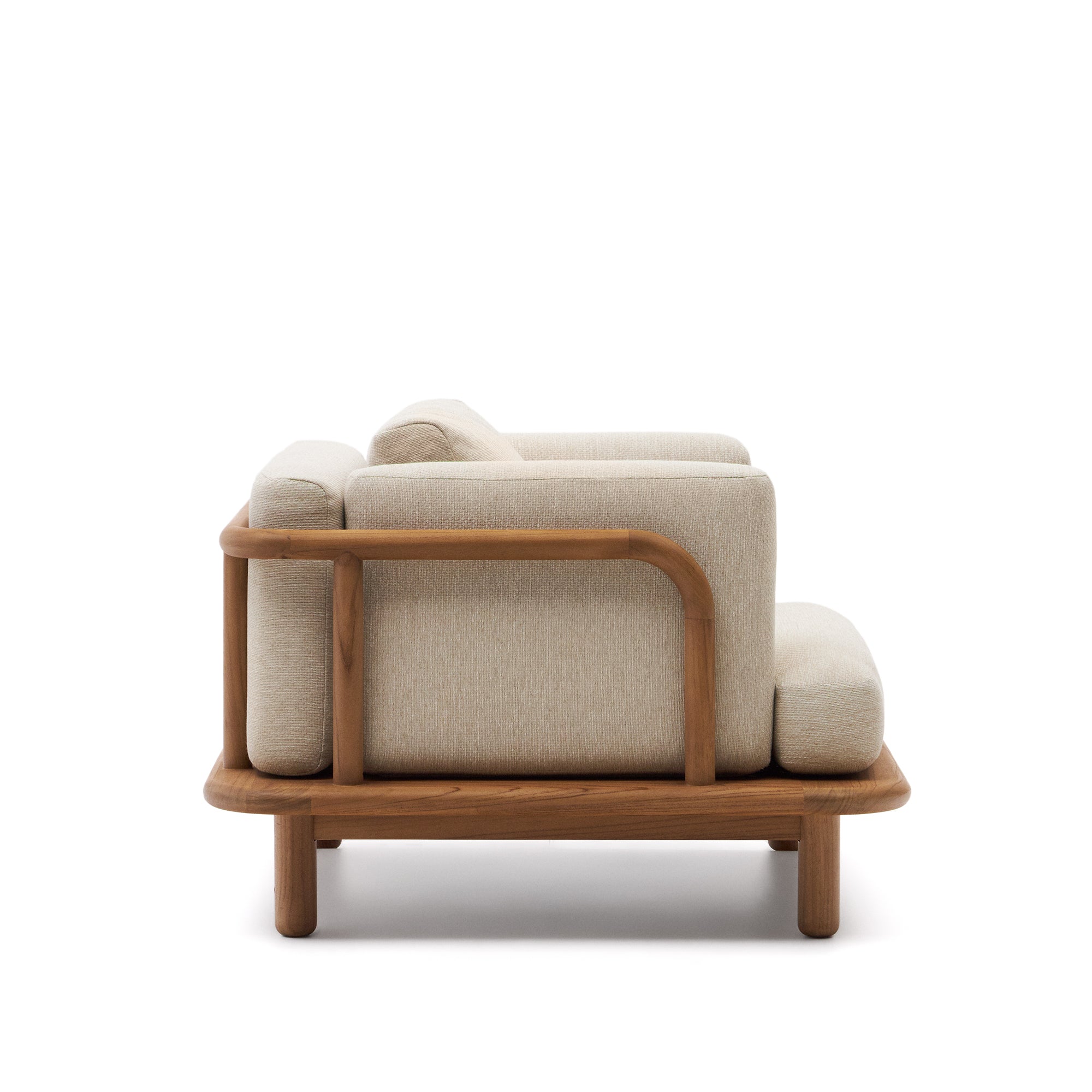 Turqueta armchair made from solid teak wood FSC 100% - Product Image