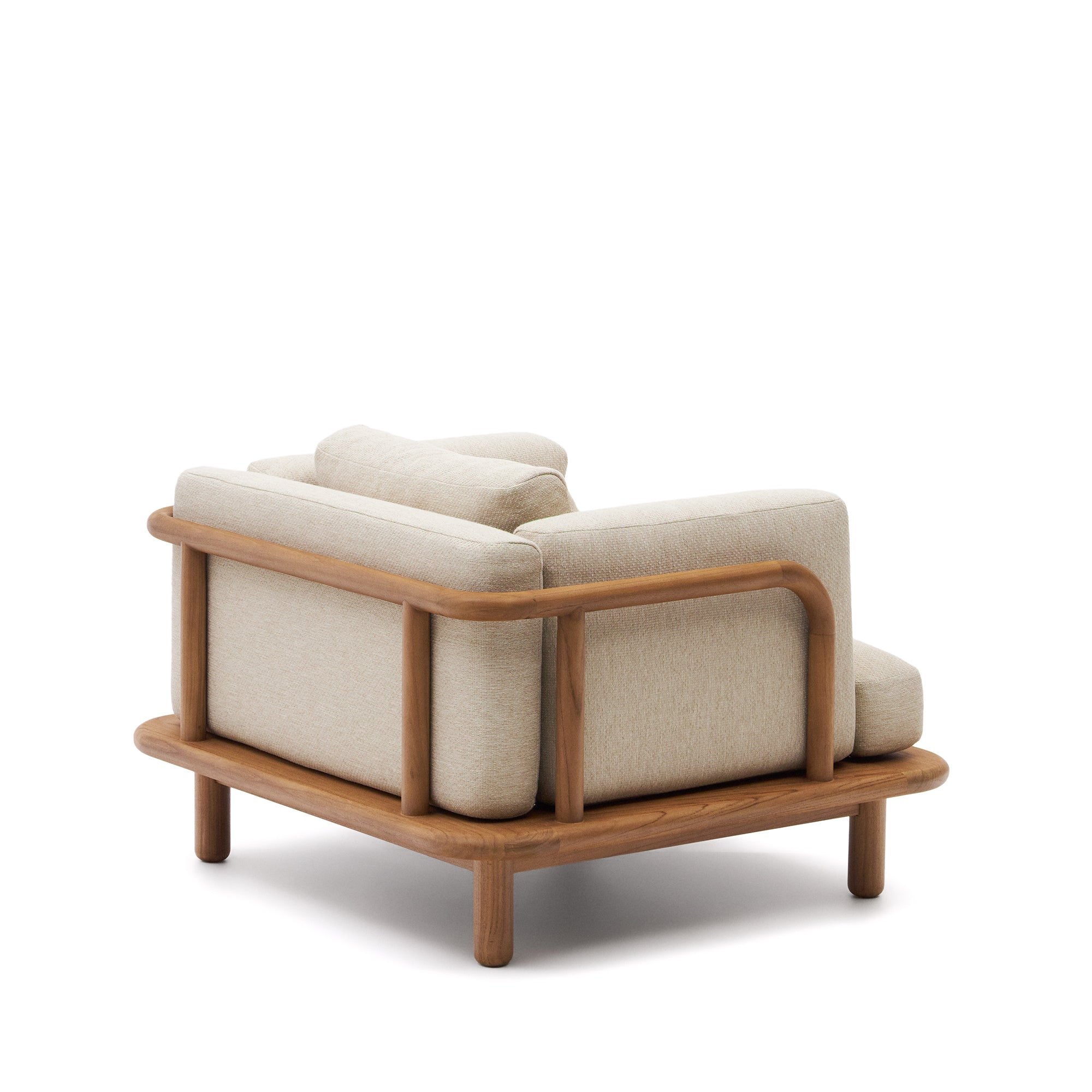 Turqueta armchair, made of solid teak wood, 100% FSC