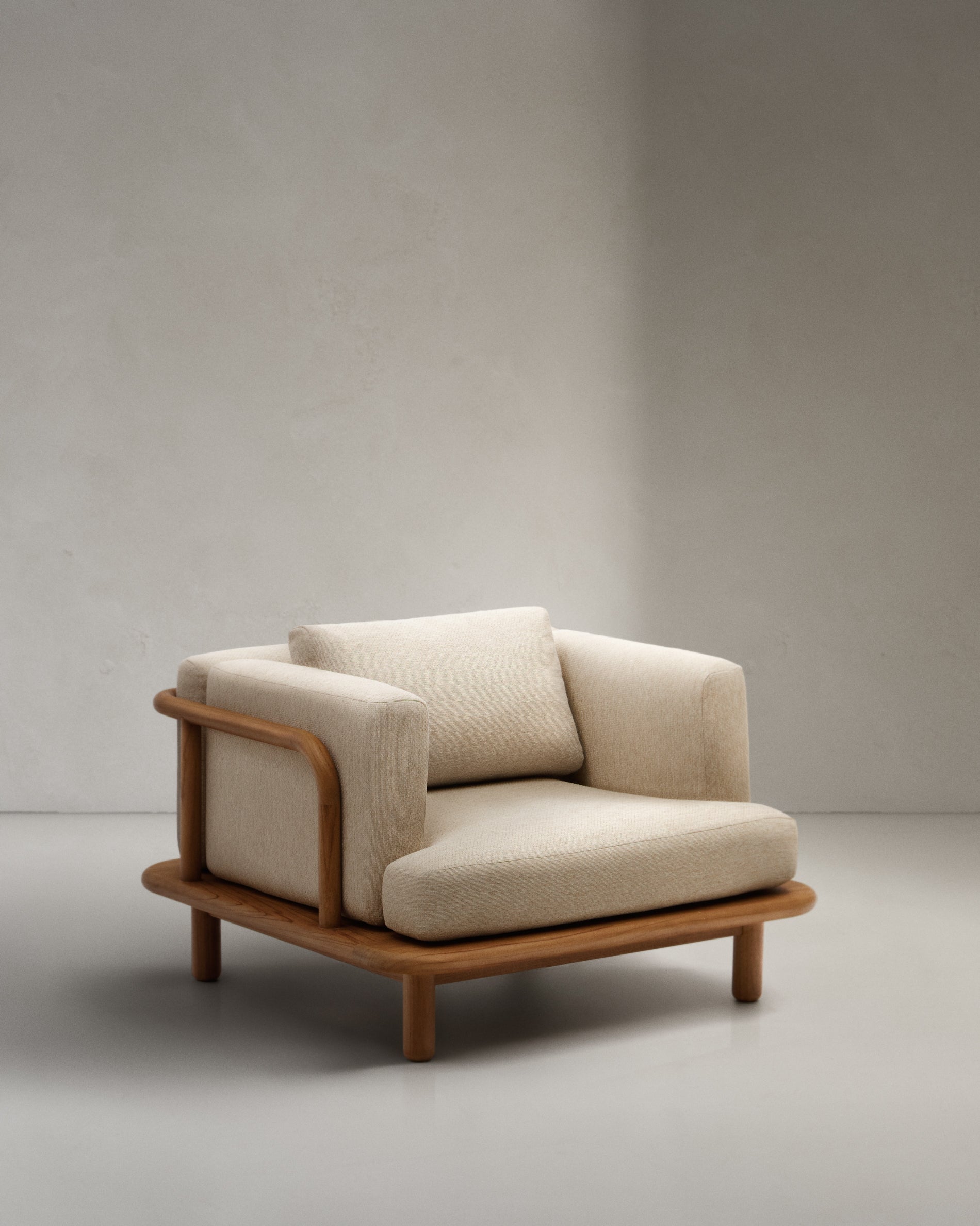 Turqueta armchair made from solid teak wood FSC 100% - Product View
