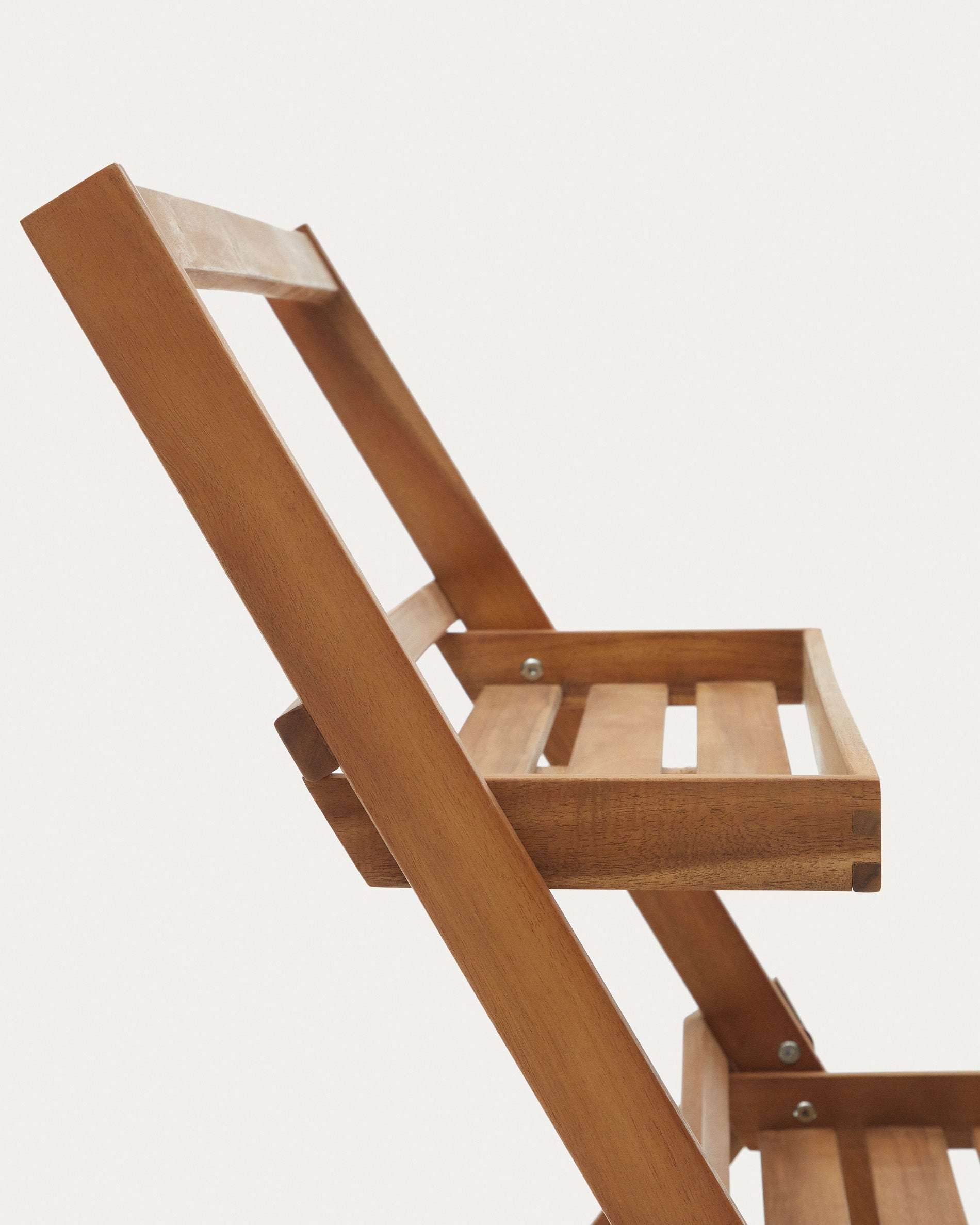 Victora outdoor shelving unit made from solid acacia wood, 70 x 85 cm FSC 100% - Detail