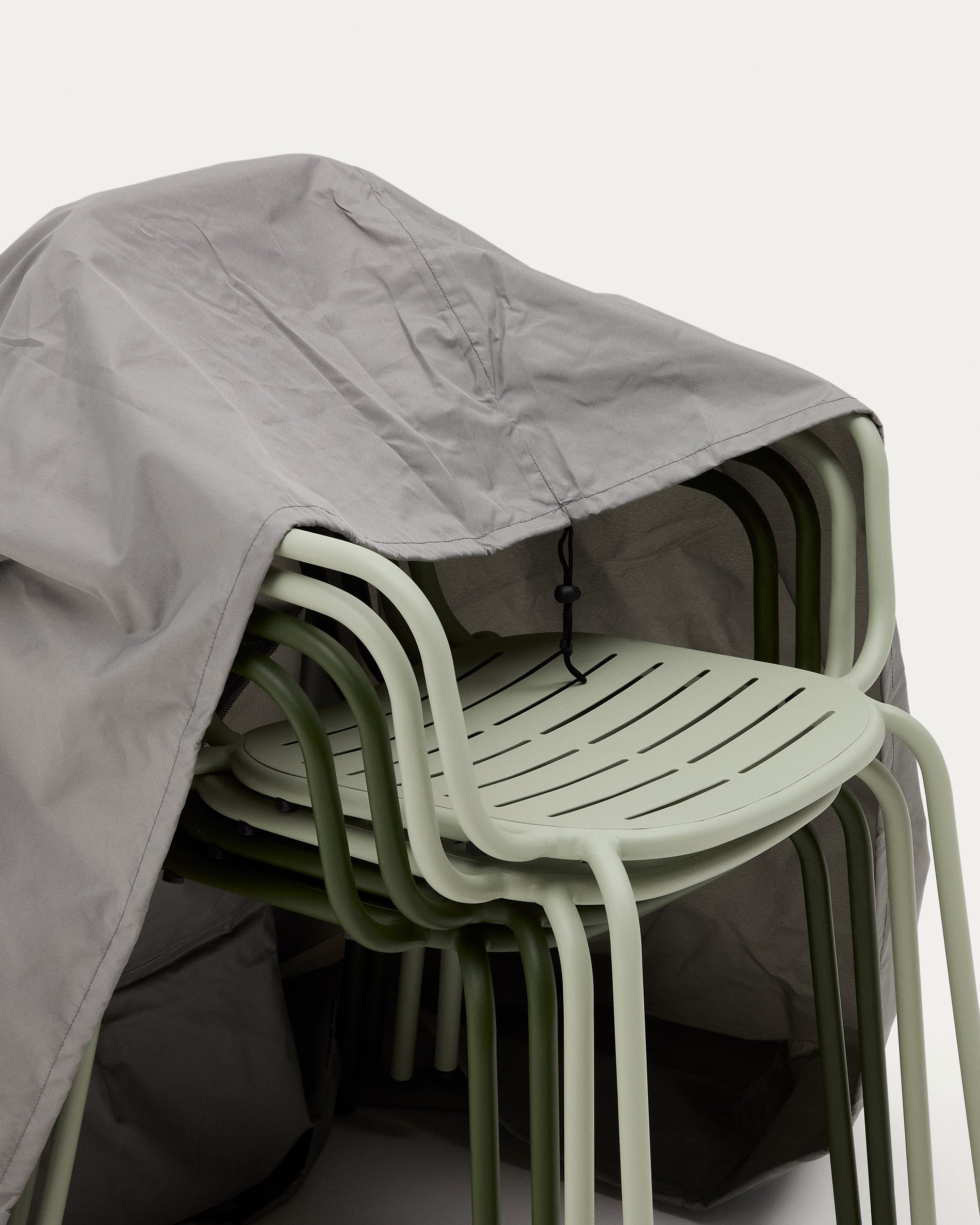 Iria protective cover for stackable outdoor chairs max. 80 x 65 cm - Detail