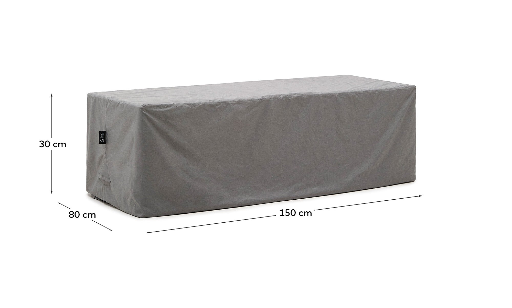 Iria protective cover for outdoor side table max. 150 x 80 cm - Measurements