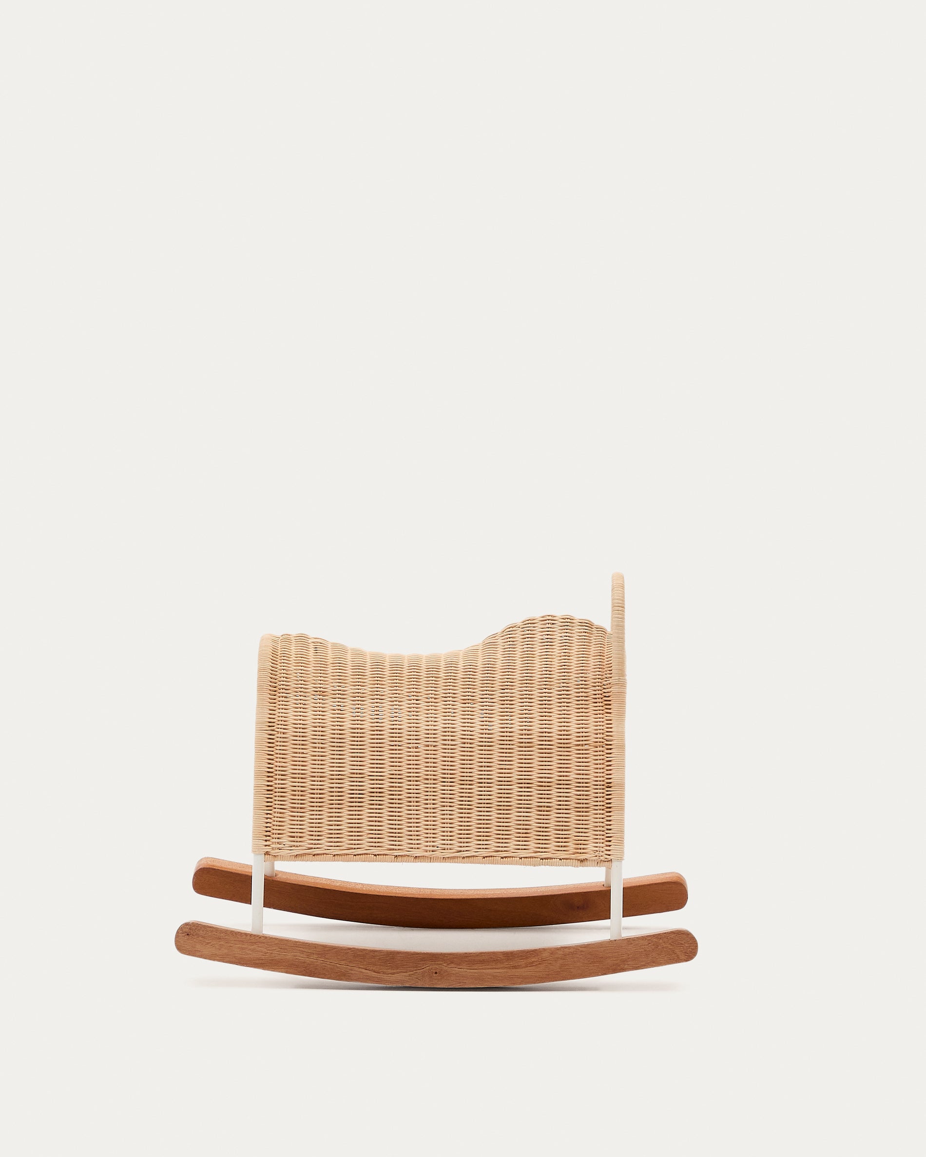 Bamban rattan and wooden rocking horse - Product View