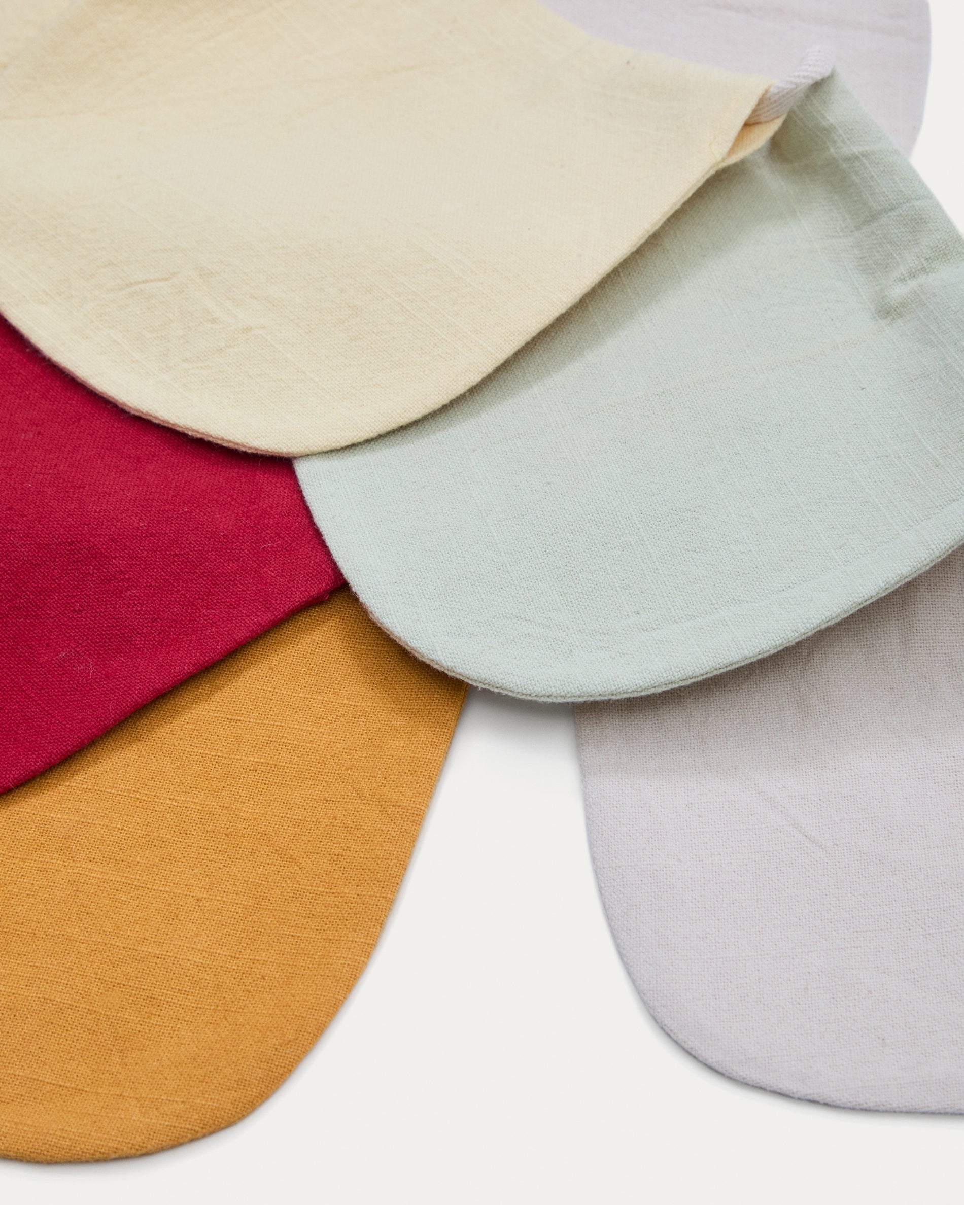 Betia 100% cotton, multi-coloured bunting garland, 250 cm - Detail