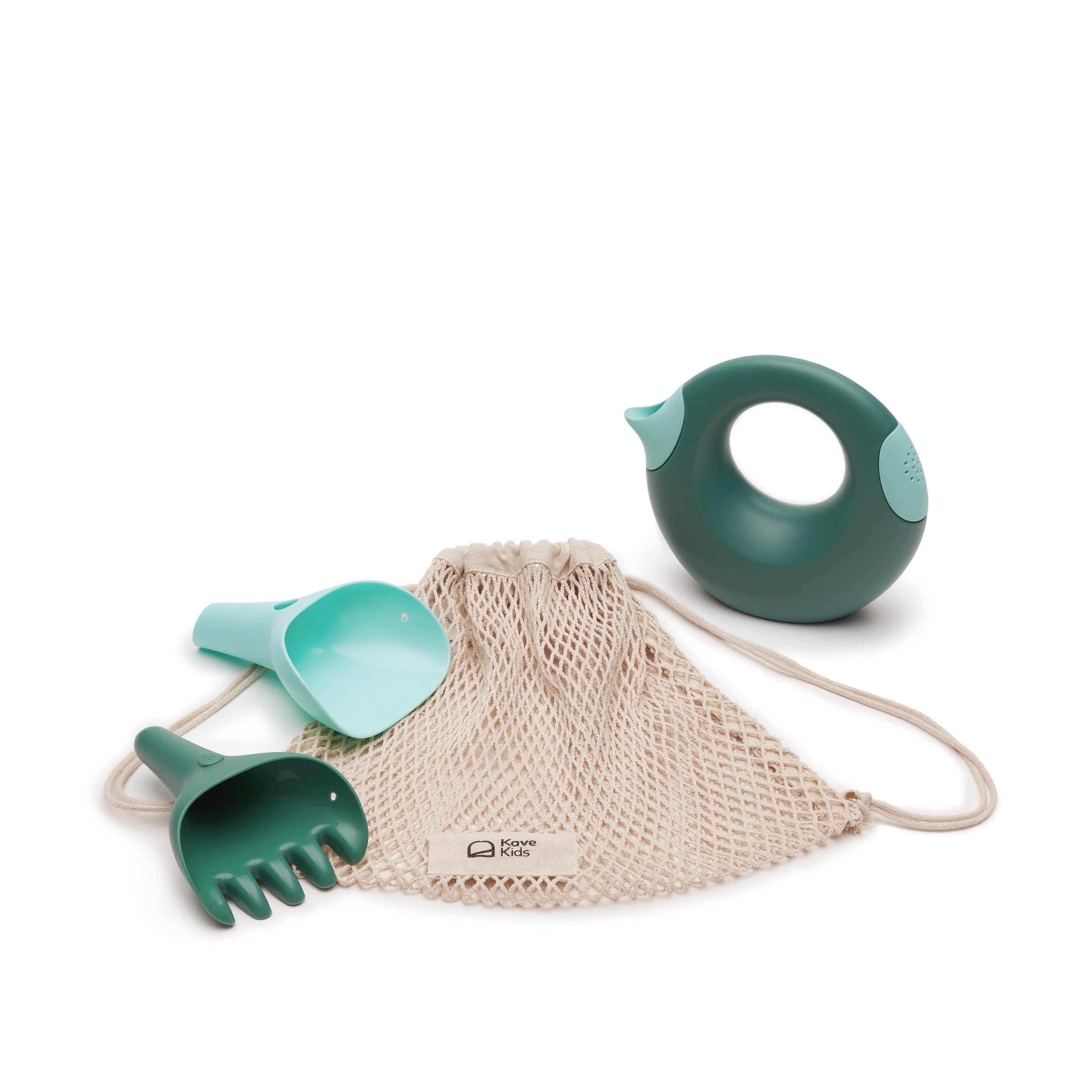 Rawni gardening play set with watering can, rake and shovel - Product Image