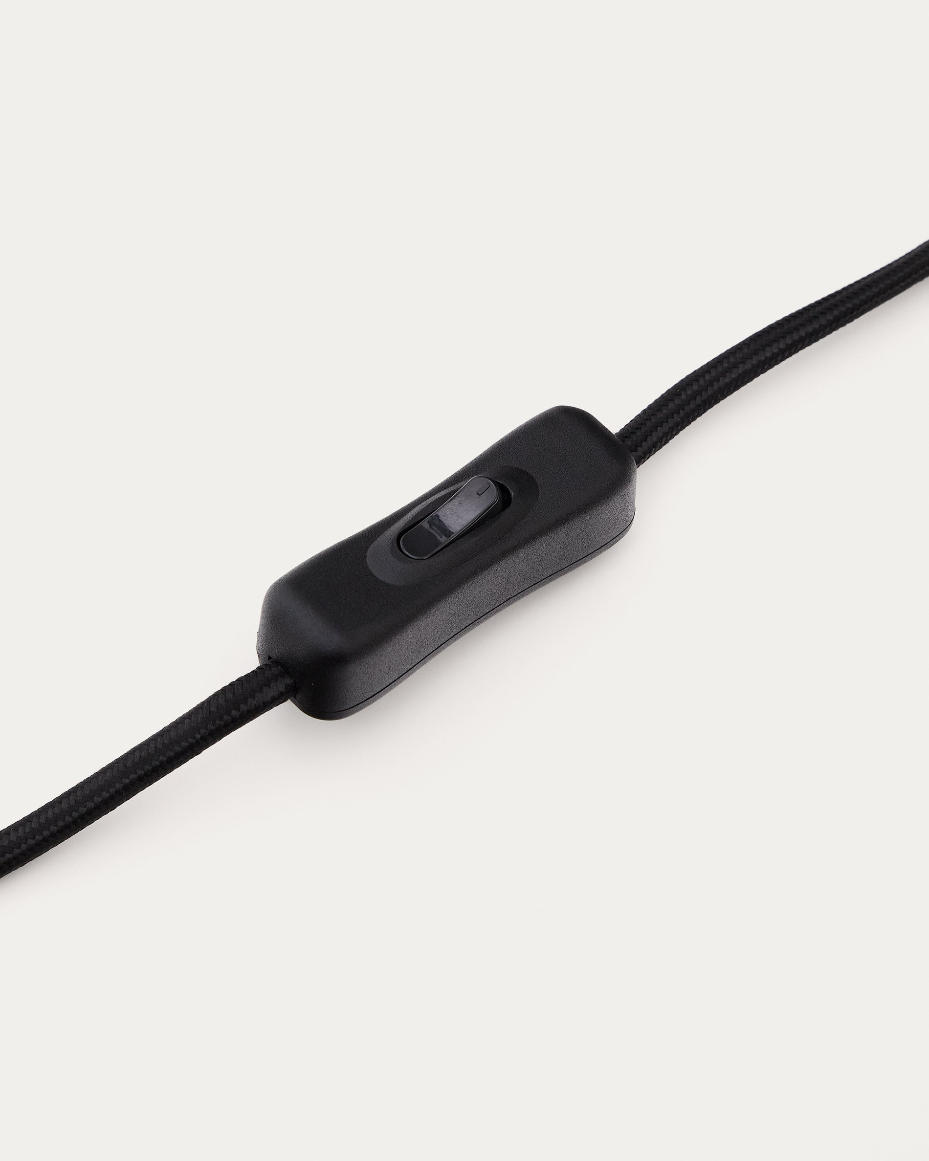 Manie metal desk lamp in metal with black cast-iron-effect finish - Detail