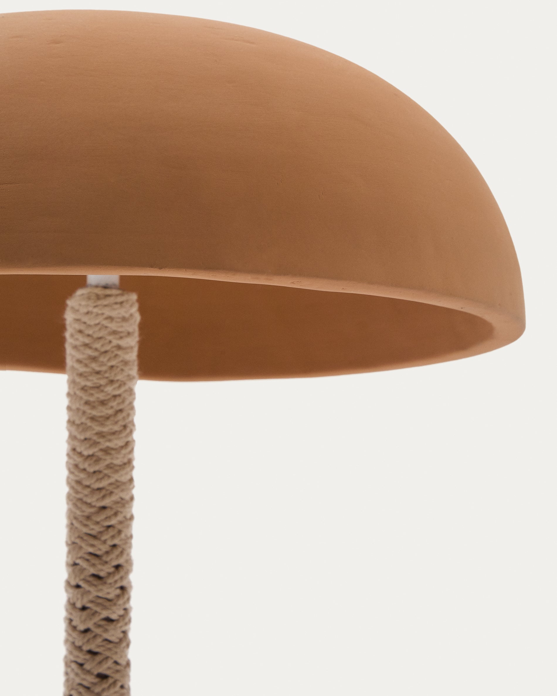 Arinda terracotta table lamp - Detail