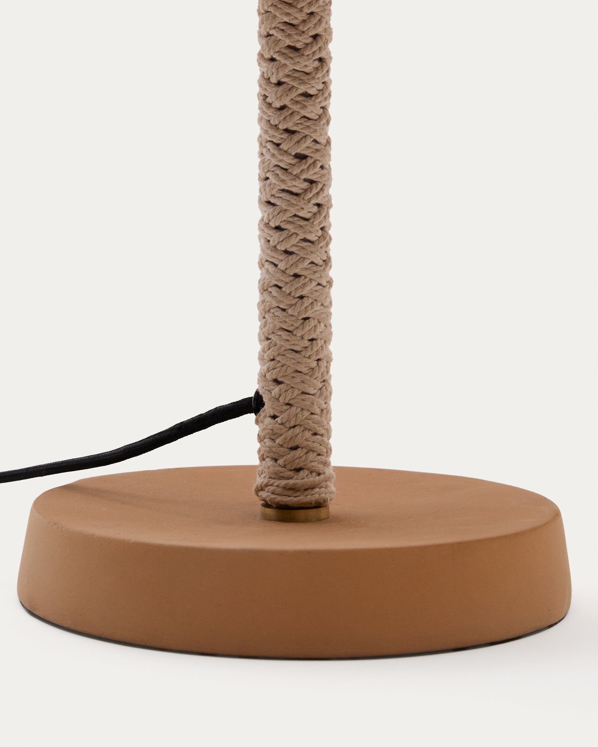 Arinda terracotta table lamp - Detail