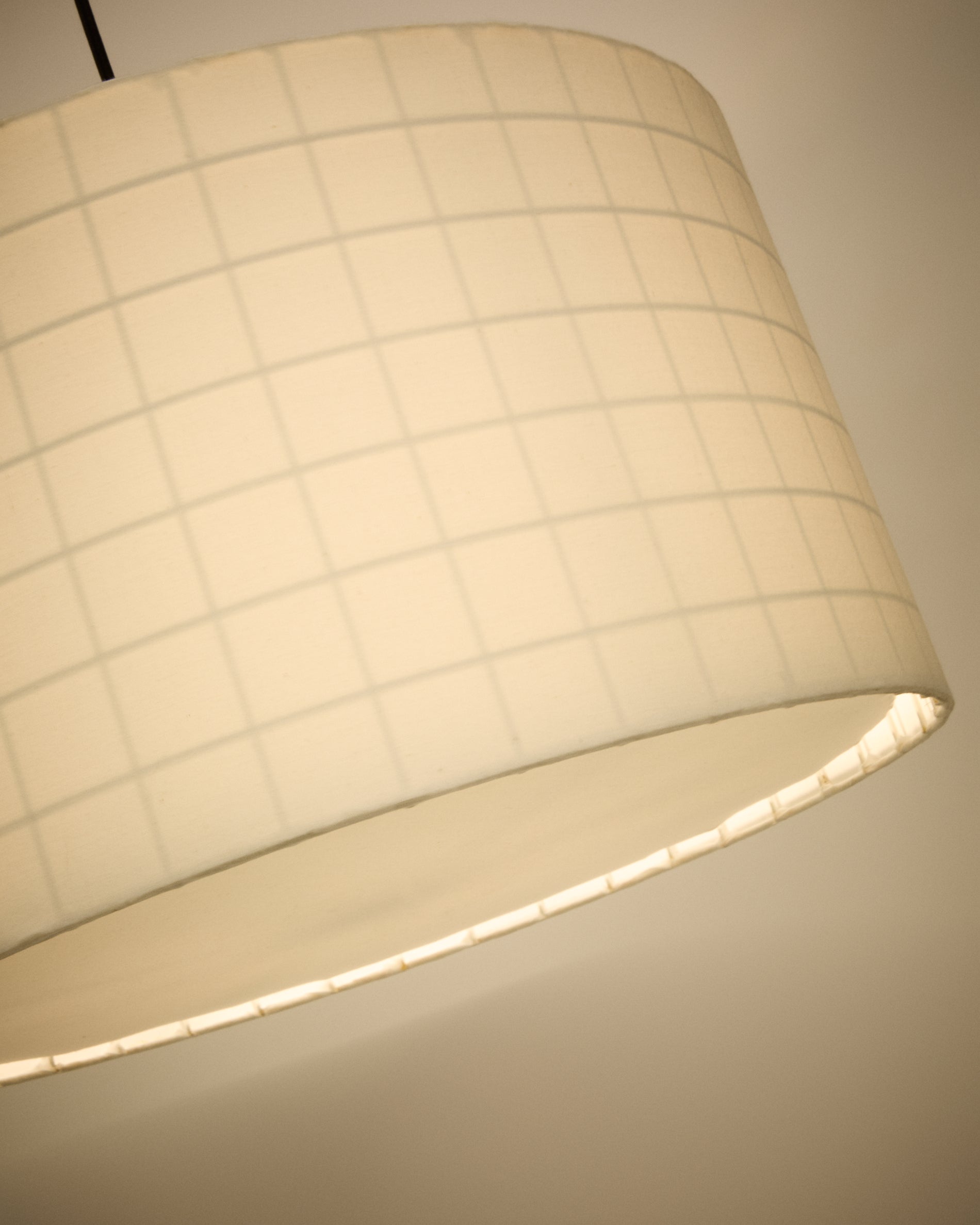Dulan cotton ceiling lamp shade Ø45cm - Detail