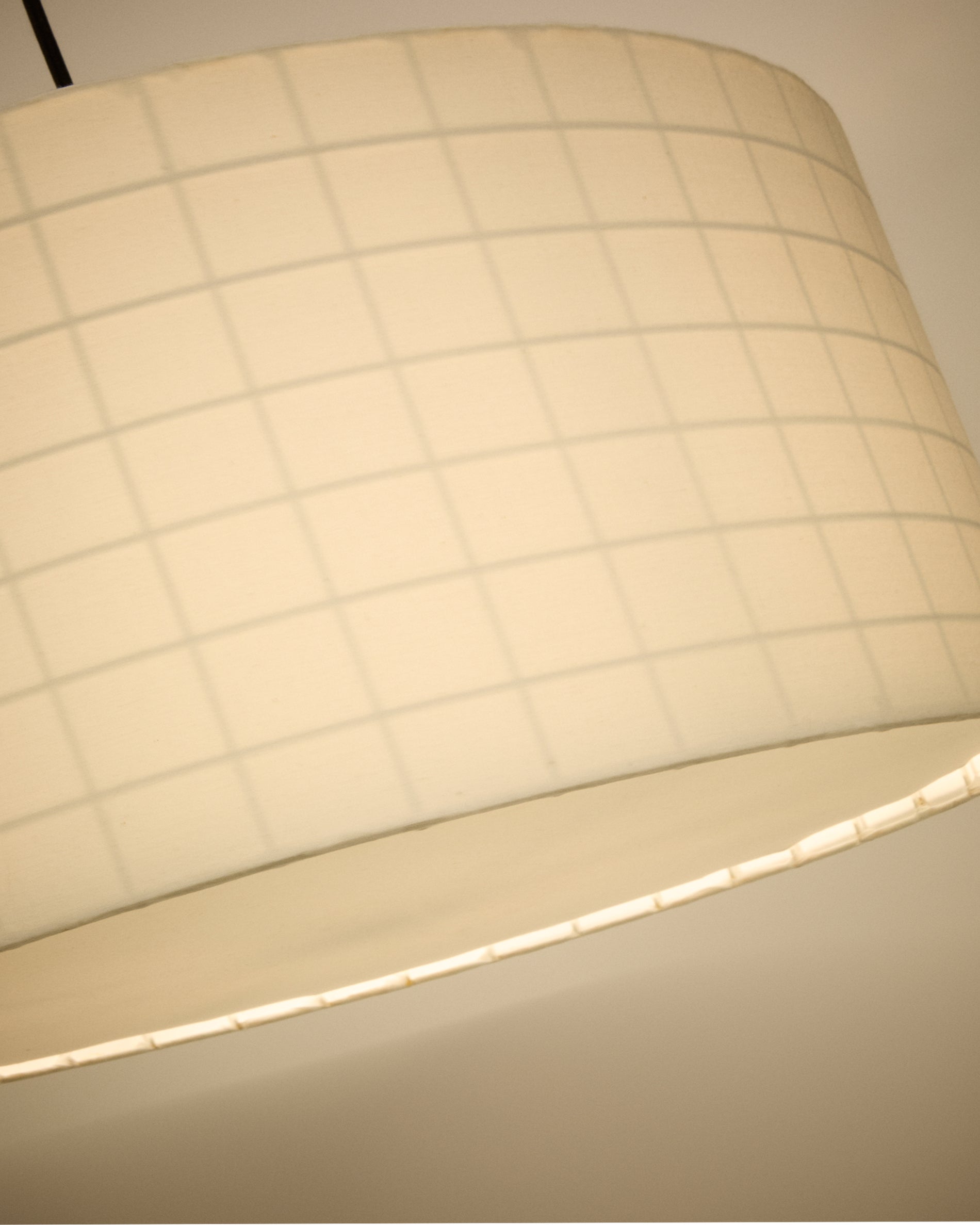 Dulan cotton ceiling lamp shade Ø65cm - Detail