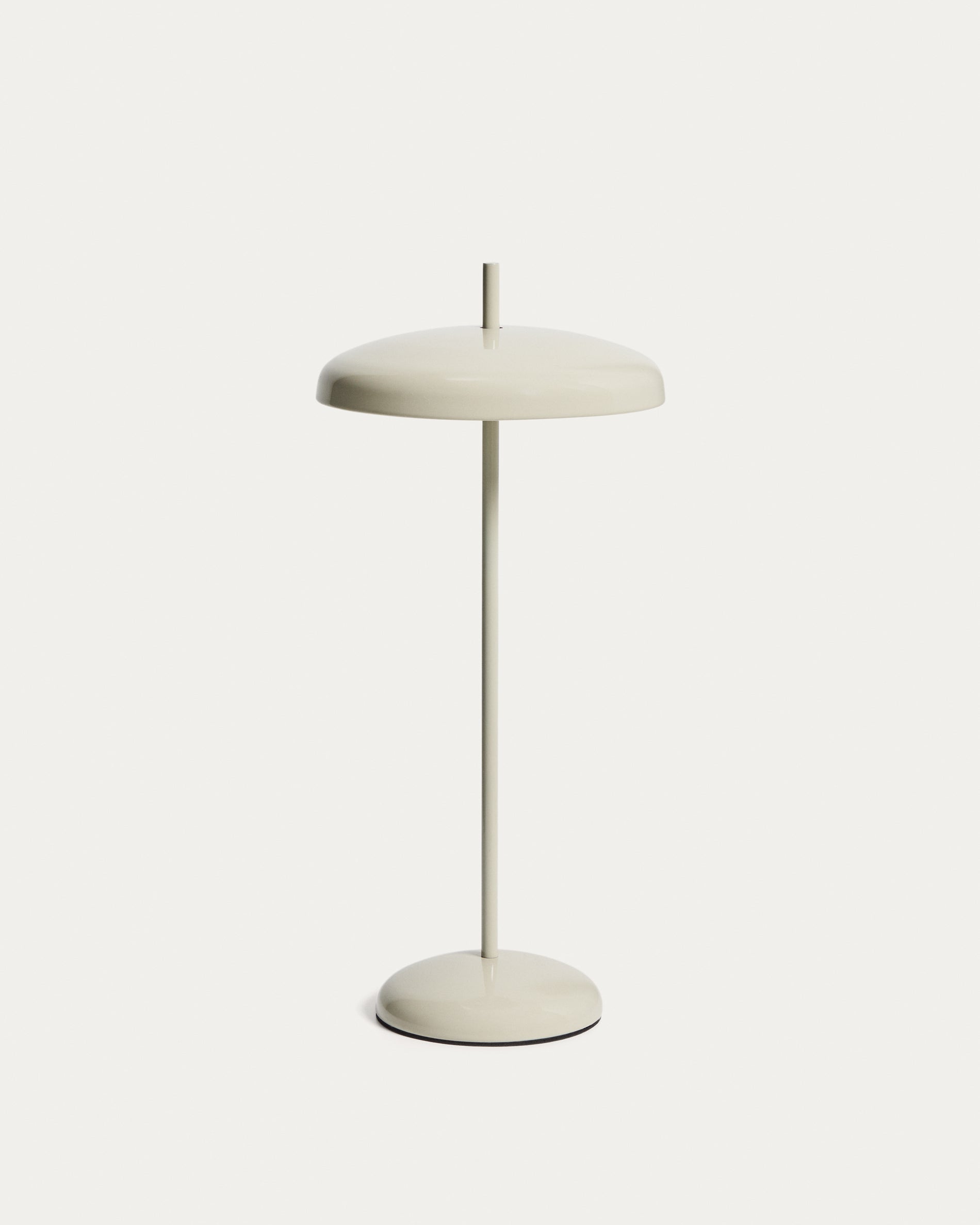 Porte light grey aluminium portable table lamp - Product View