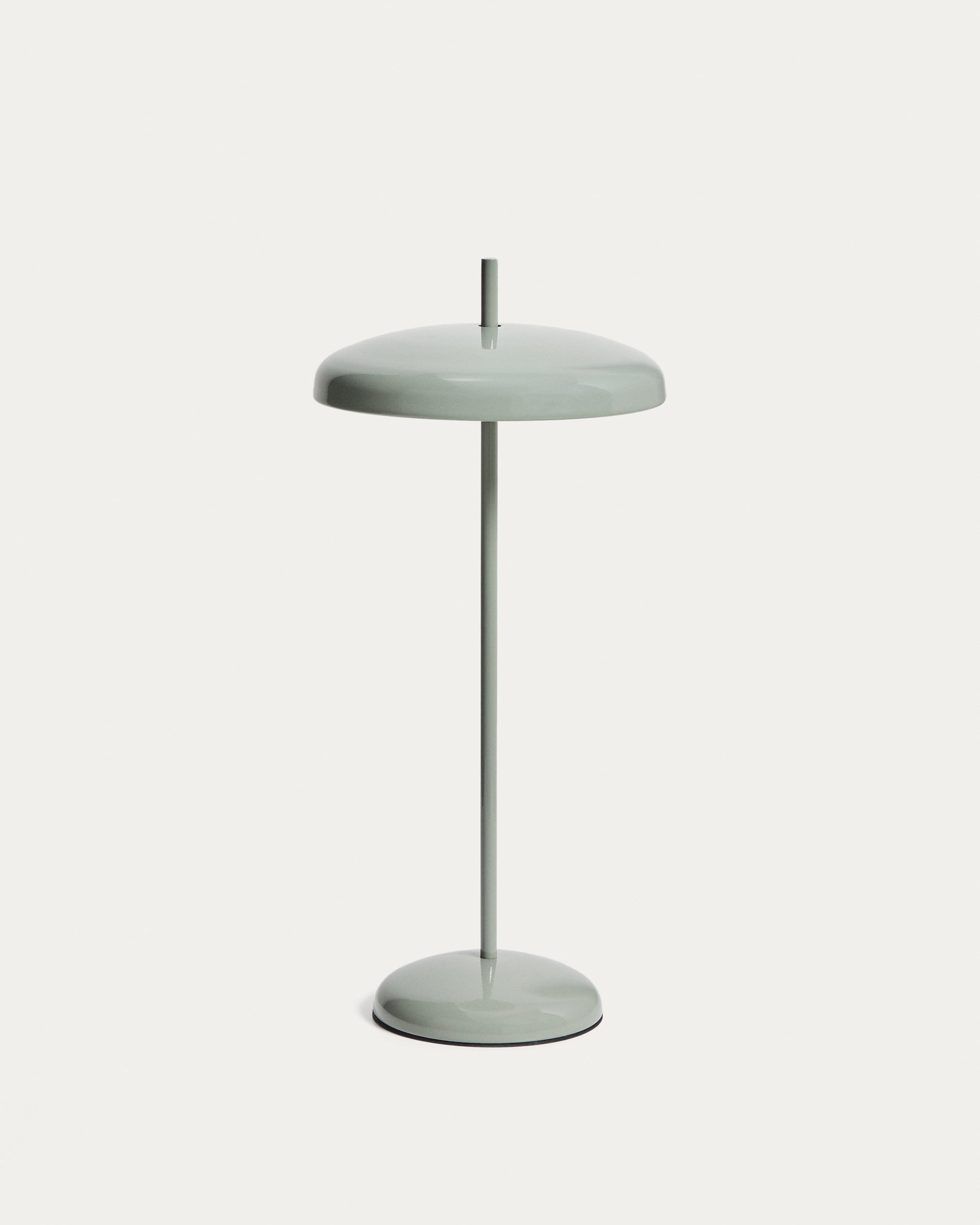 Porte light green metal portable table lamp - Product View