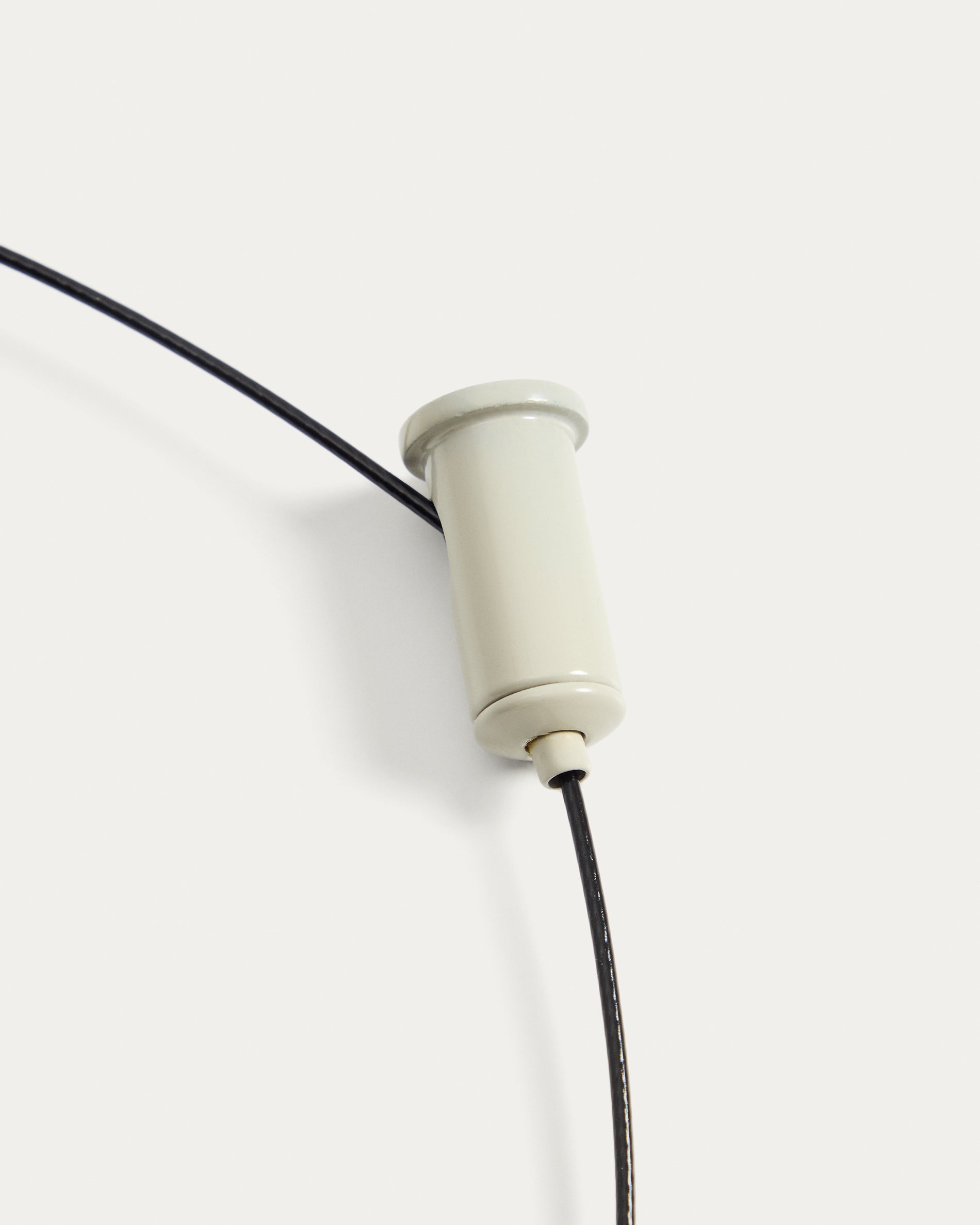 Porte light grey aluminium portable ceiling lamp Ø 16 cm - Detail
