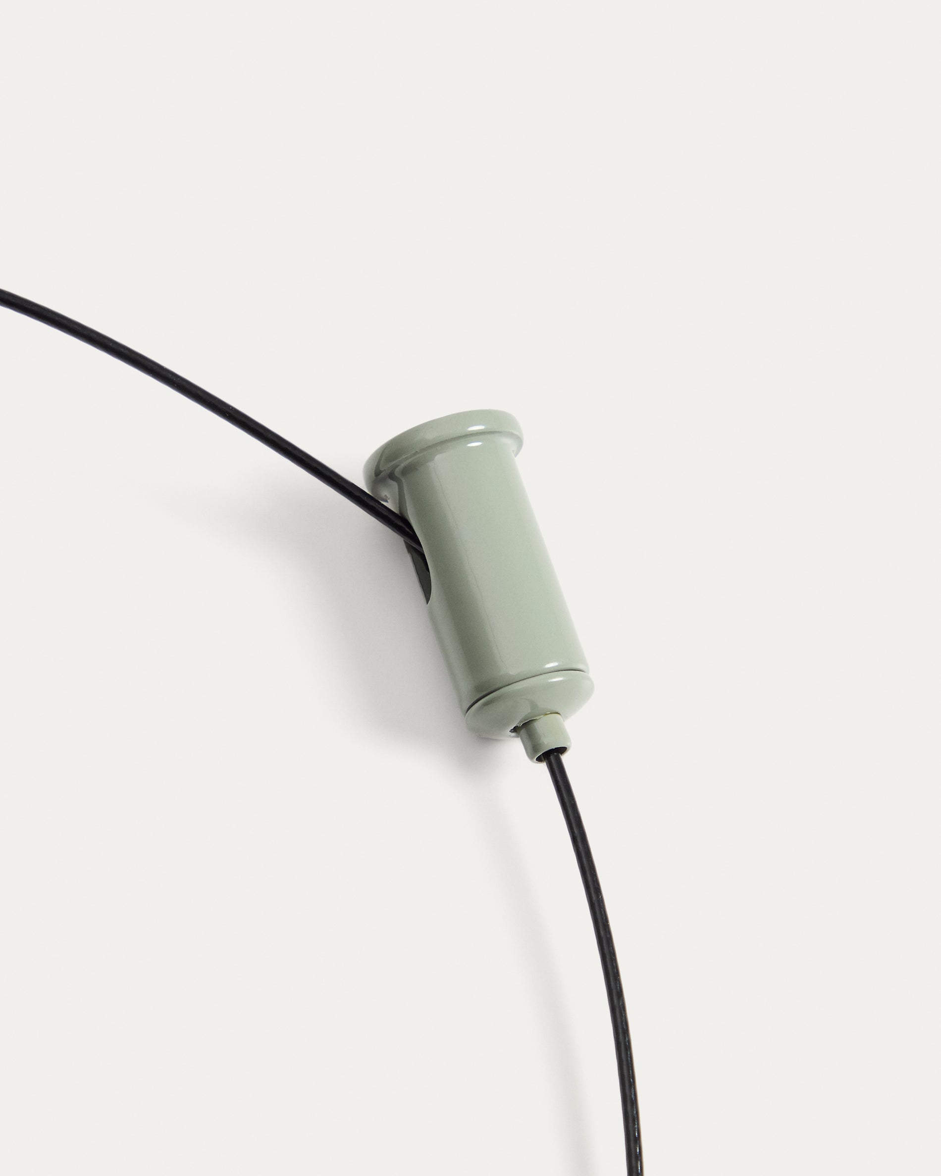 Porte light green aluminium portable ceiling lamp Ø 16 cm - Detail