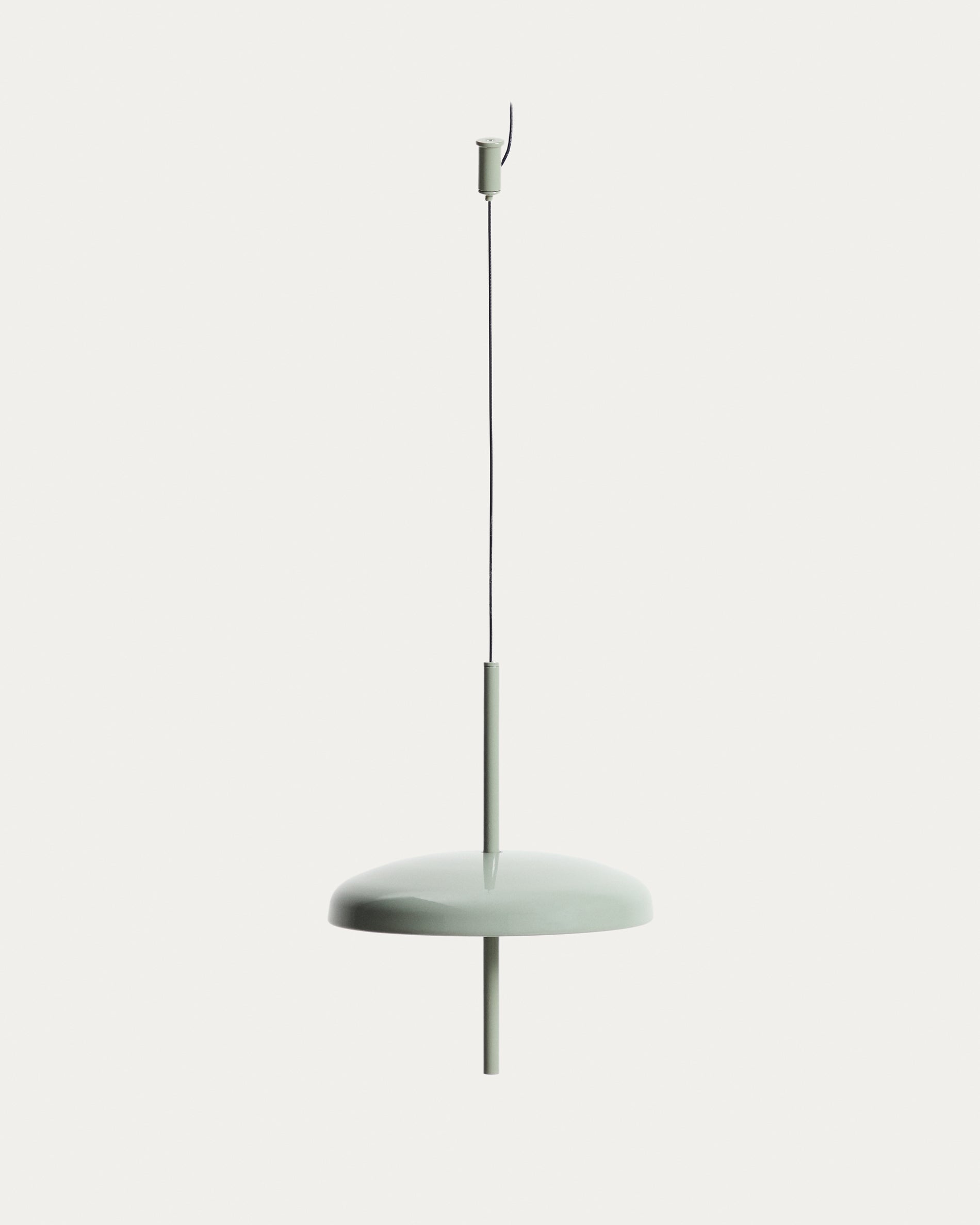 Porte light green aluminium portable ceiling lamp Ø 16 cm - Product View