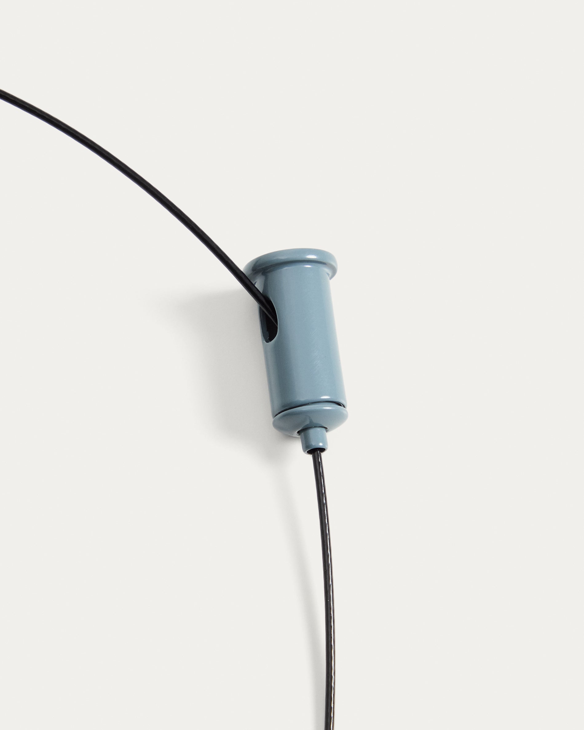 Porte blue aluminium portable ceiling lamp Ø 16 cm - Detail