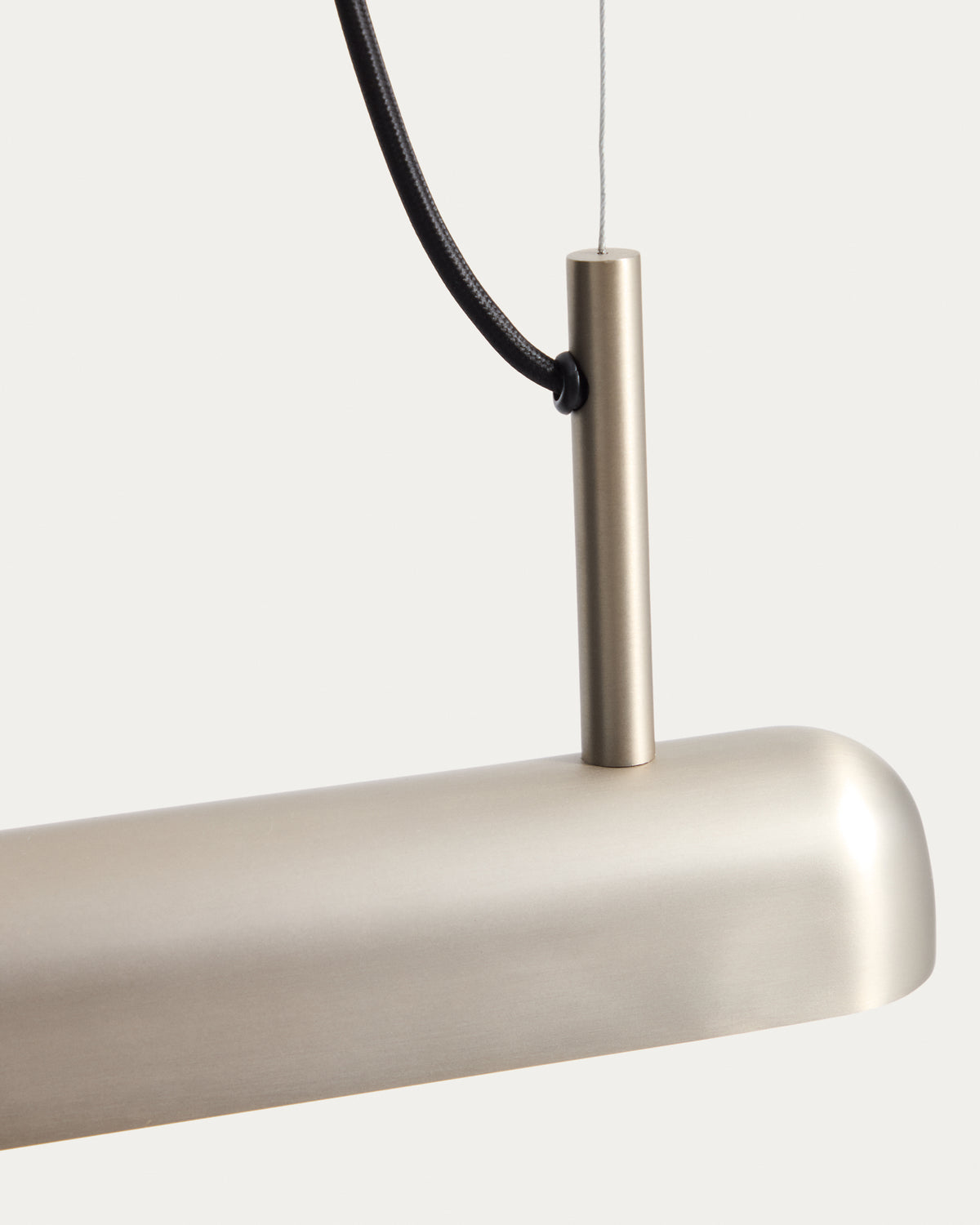 Nelaia ceiling lamp with grey finish - Detail