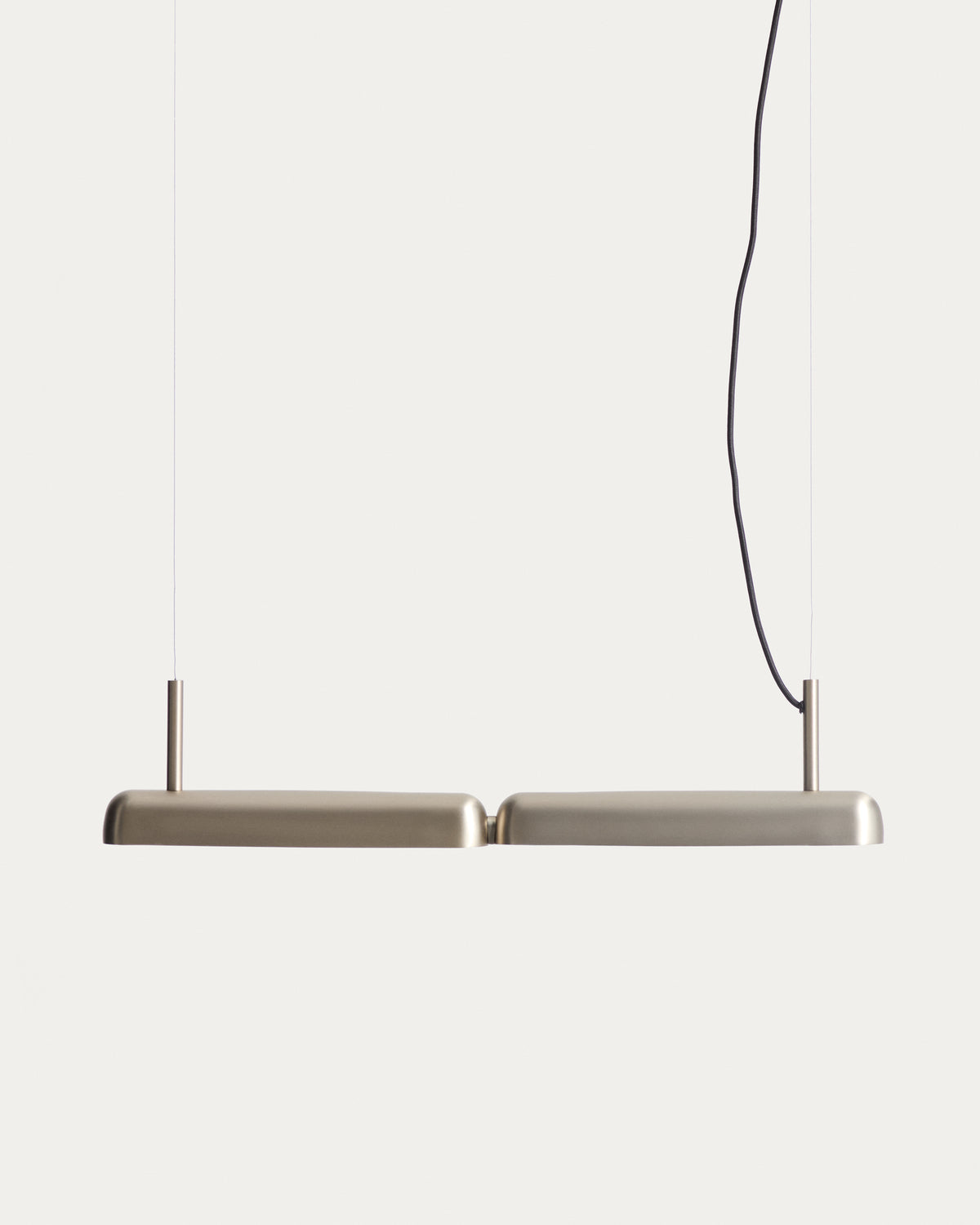 Nelaia ceiling lamp with grey finish - Product View