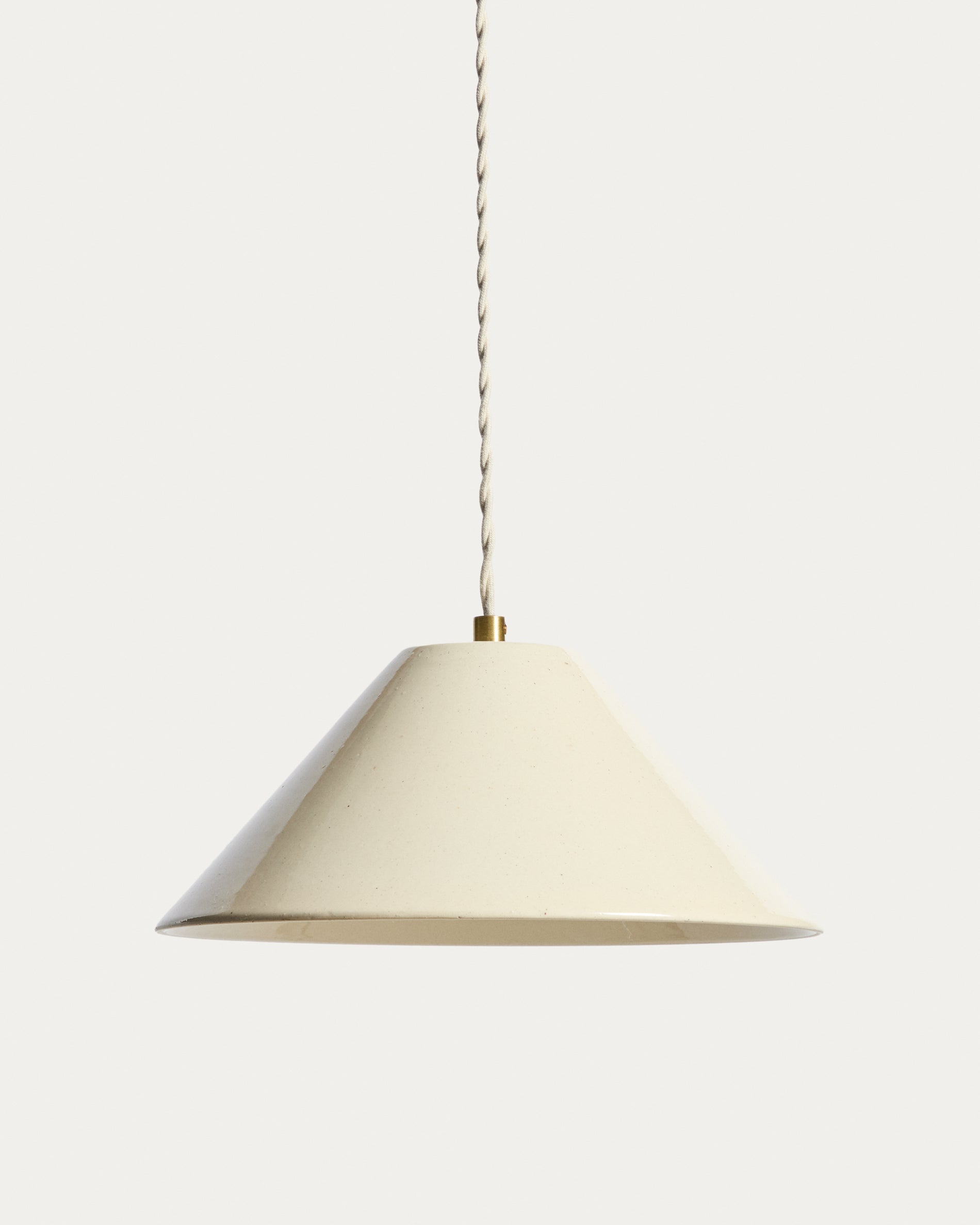 Ceren beige ceramic ceiling lamp - Product View