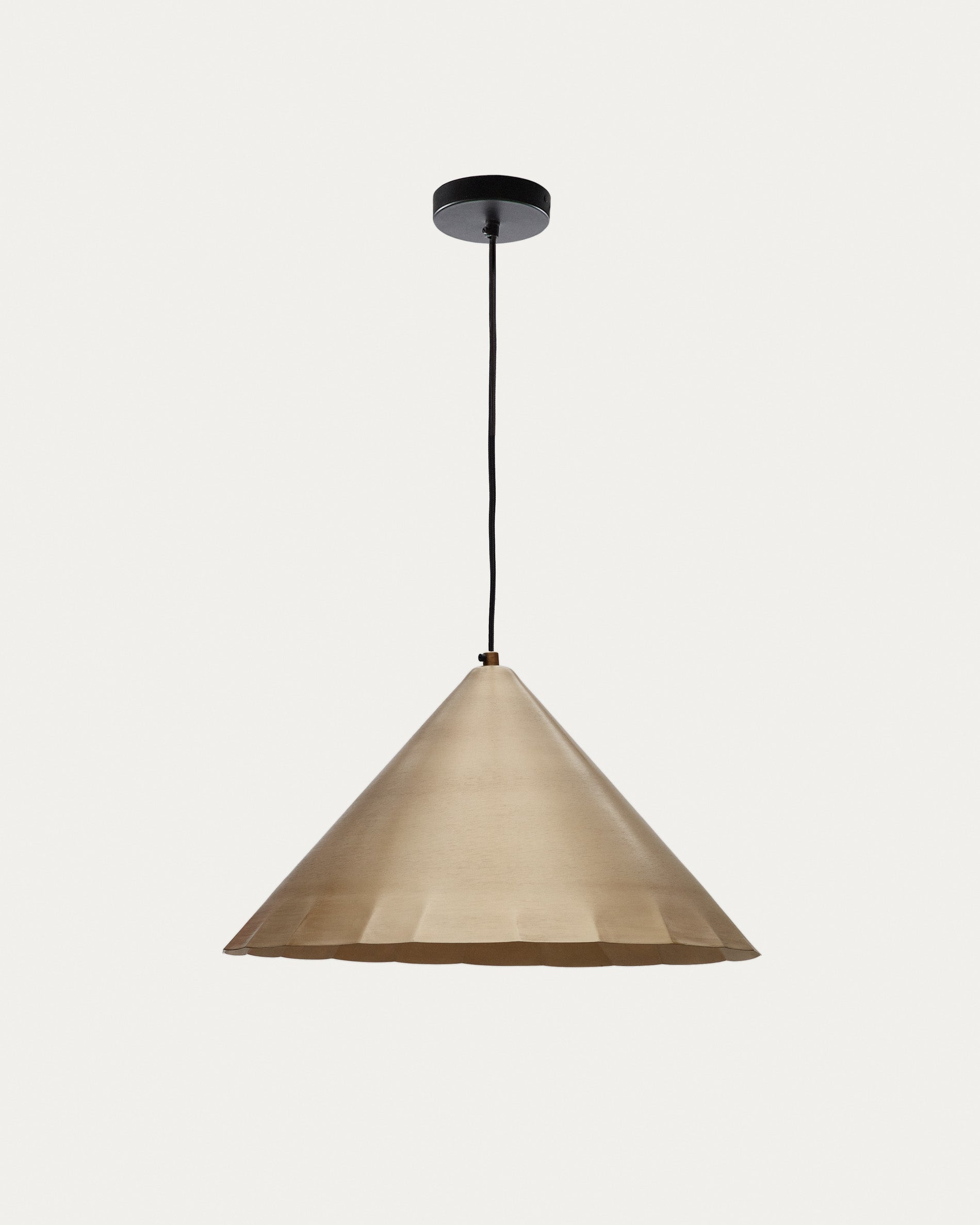 Parlava brass ceiling lamp, Ø 46 cm - Product View