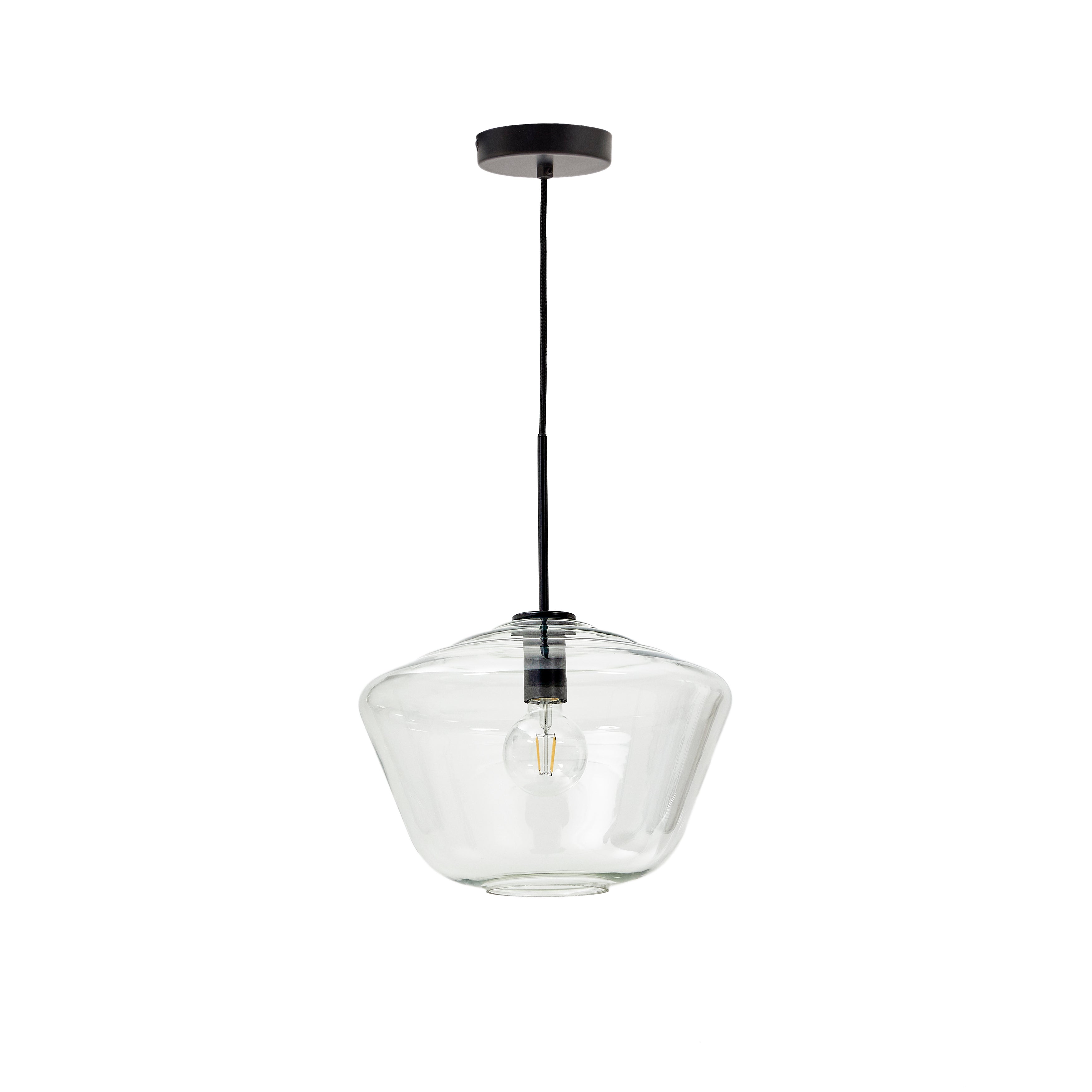 Mao glass ceiling lamp Ø 35 cm - Product Image