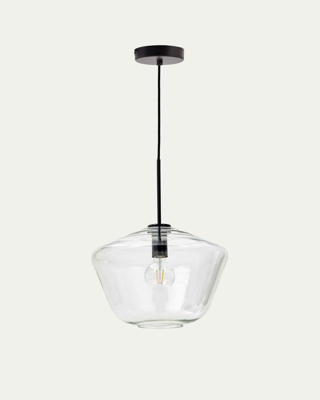 Mao glass ceiling lamp Ø 35 cm - Product View