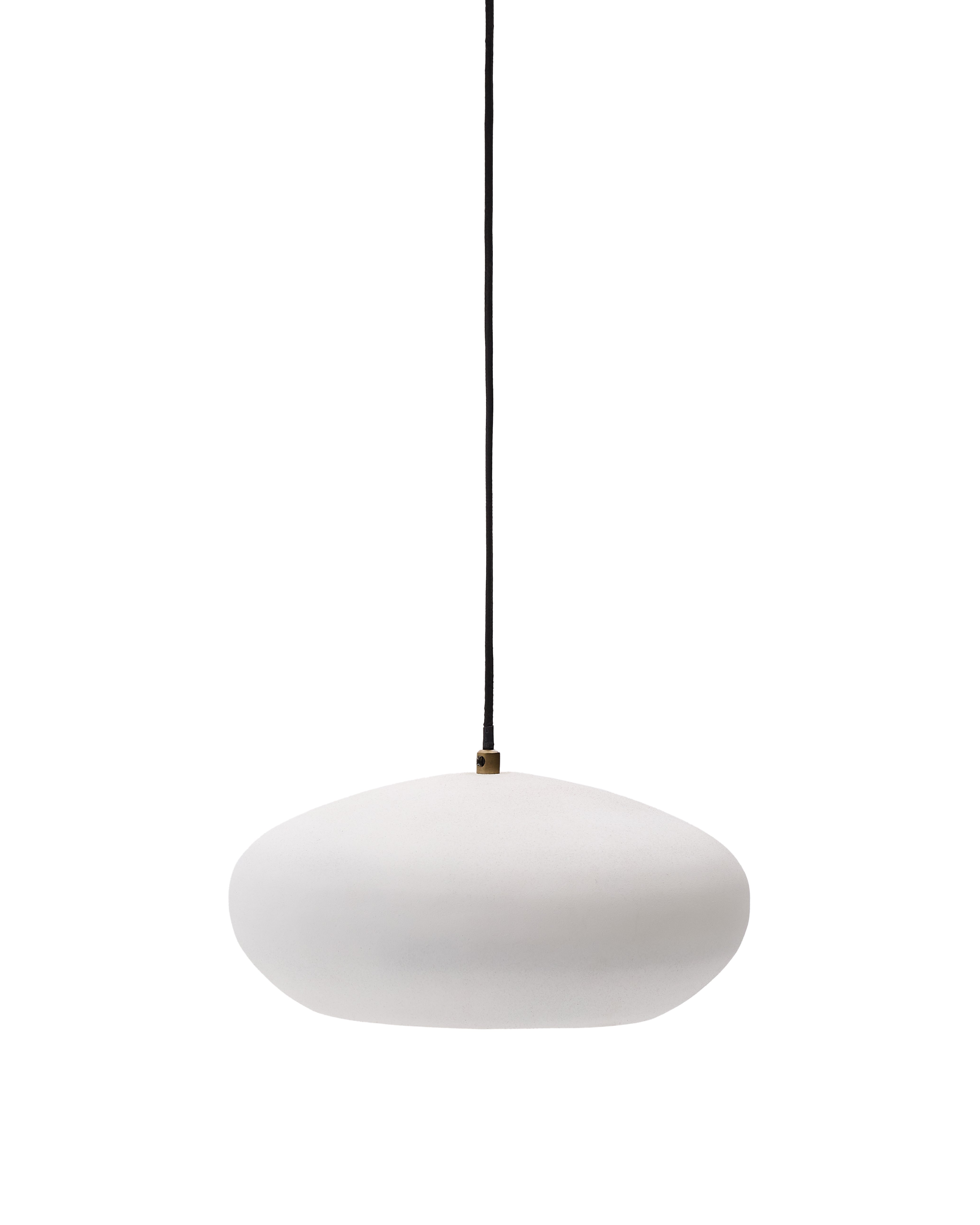 Inda metal ceiling lamp in a white finish, Ø 30 cm - Product Image