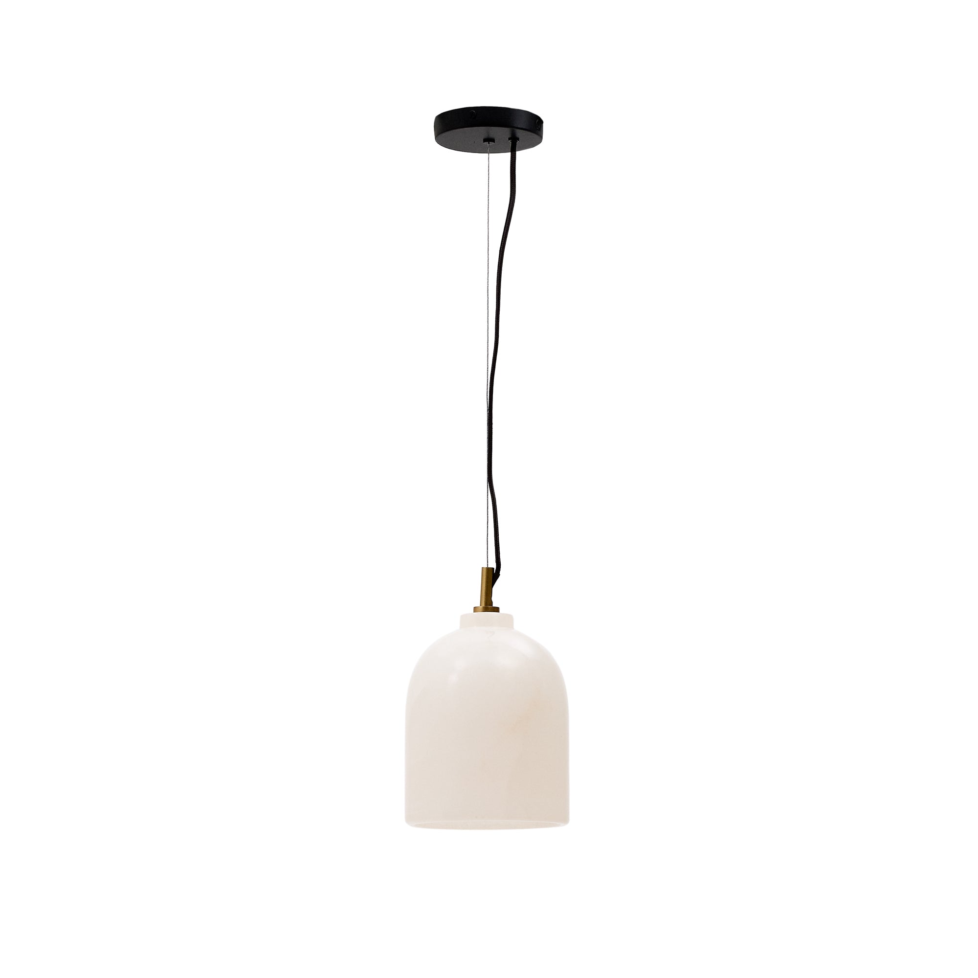 Shenli alabaster ceiling lamp, Ø 15 cm - Product Image
