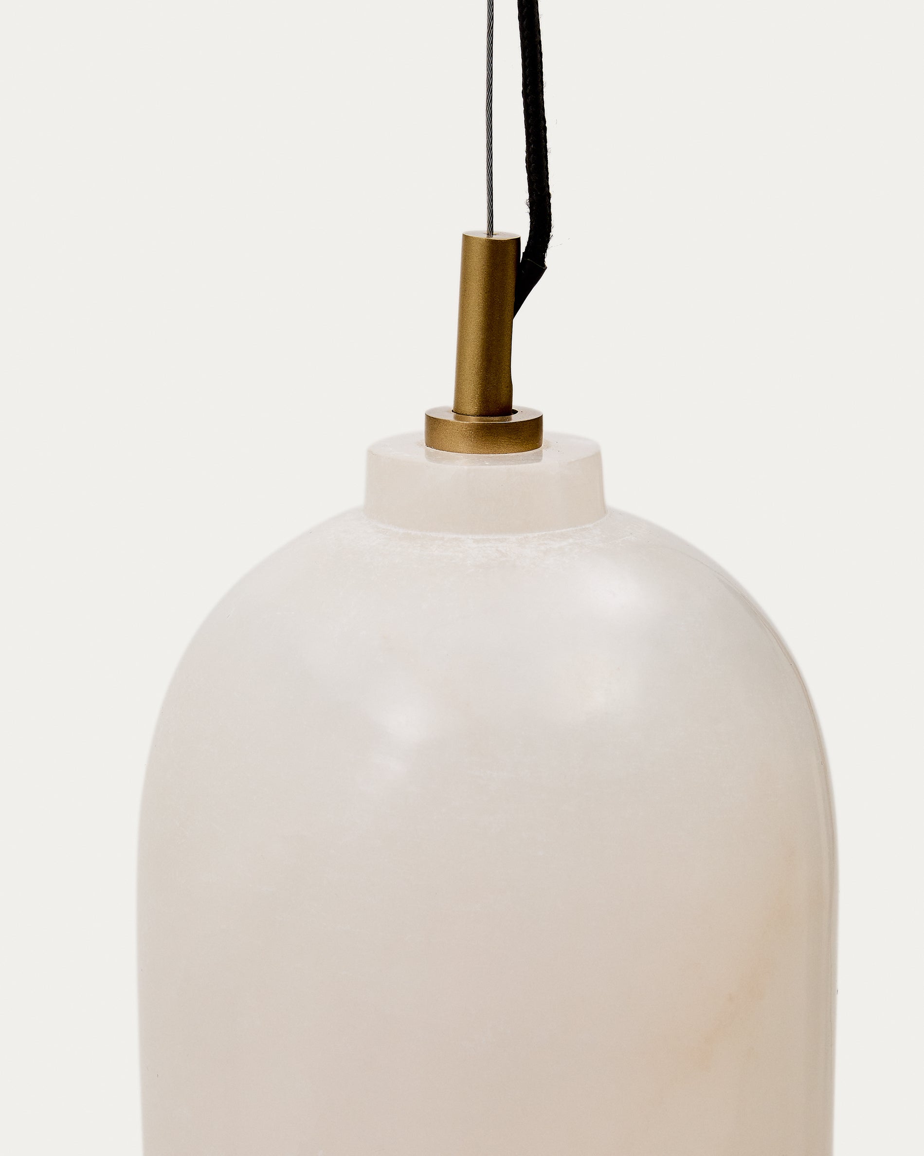 Shenli alabaster ceiling lamp, Ø 15 cm - Detail
