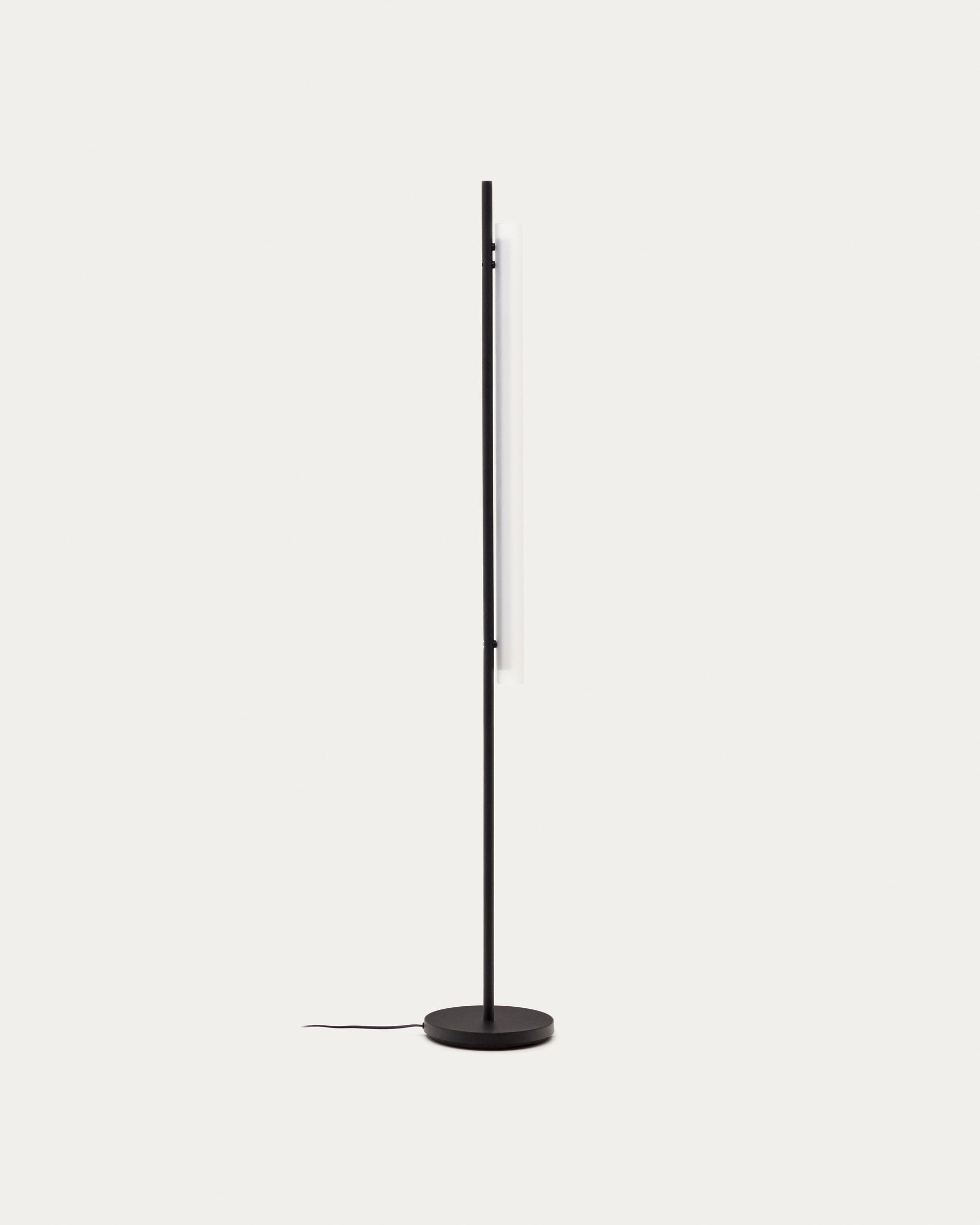 Vauxall floor lamp made of metal and frosted glass - Product View